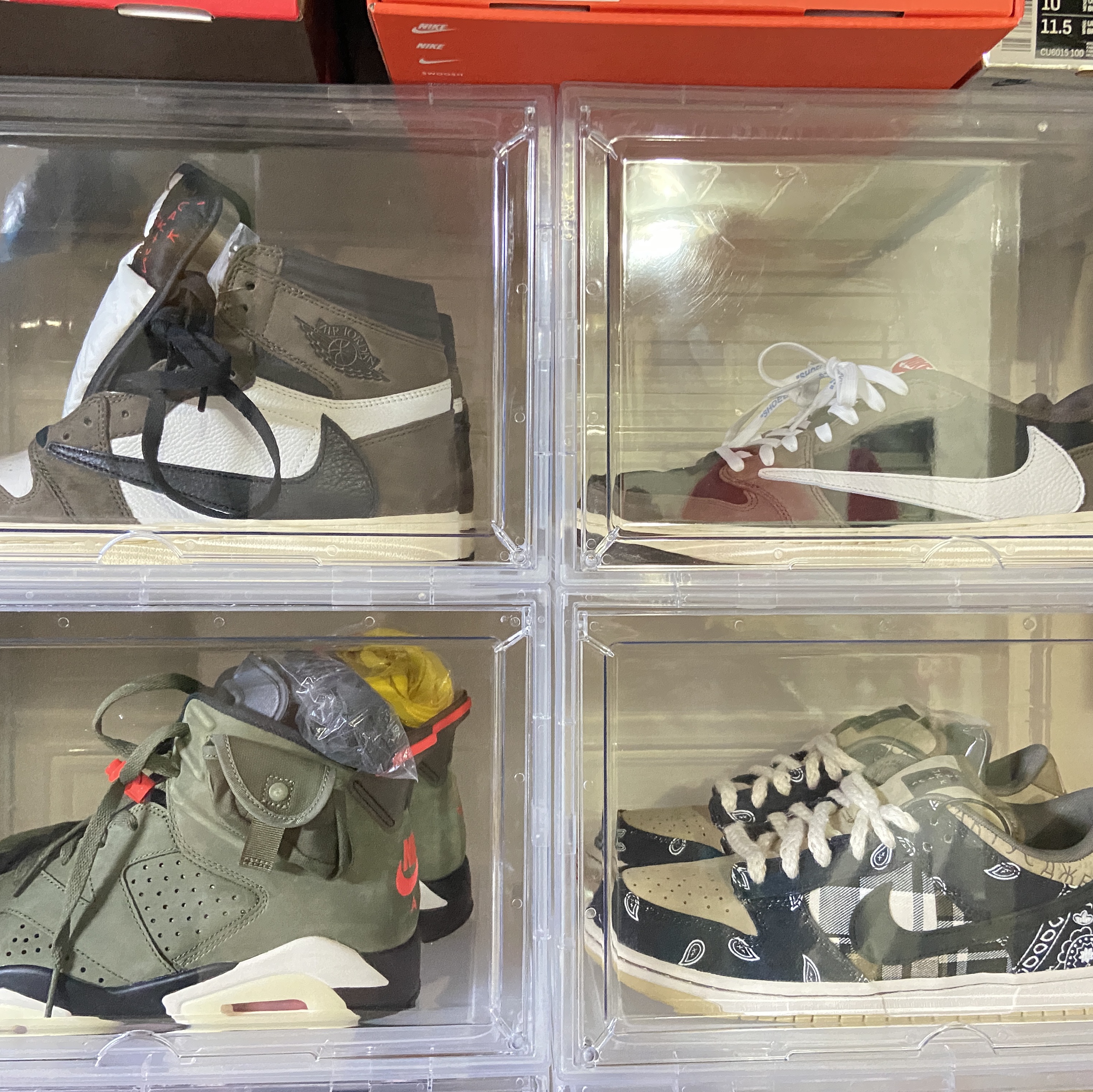 Jordan 1 x Travis Scott Retro High OG SP Mocha, Jordan 1 x Travis Scott Retro Low OG SP Mocha 착용 스타일
