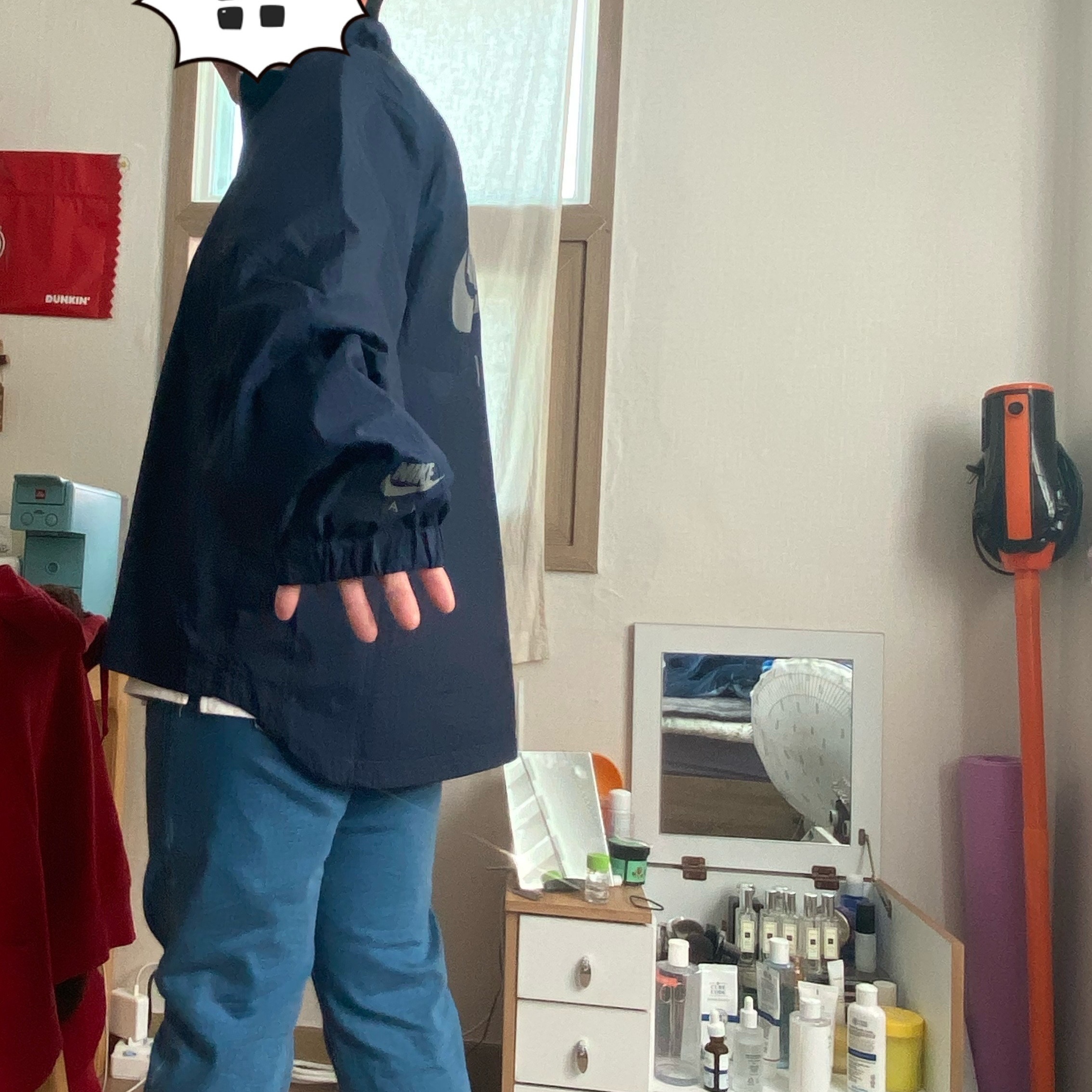 Nike x Kim Jones Reversible Wind Breaker Navy - US/EU 착용 스타일