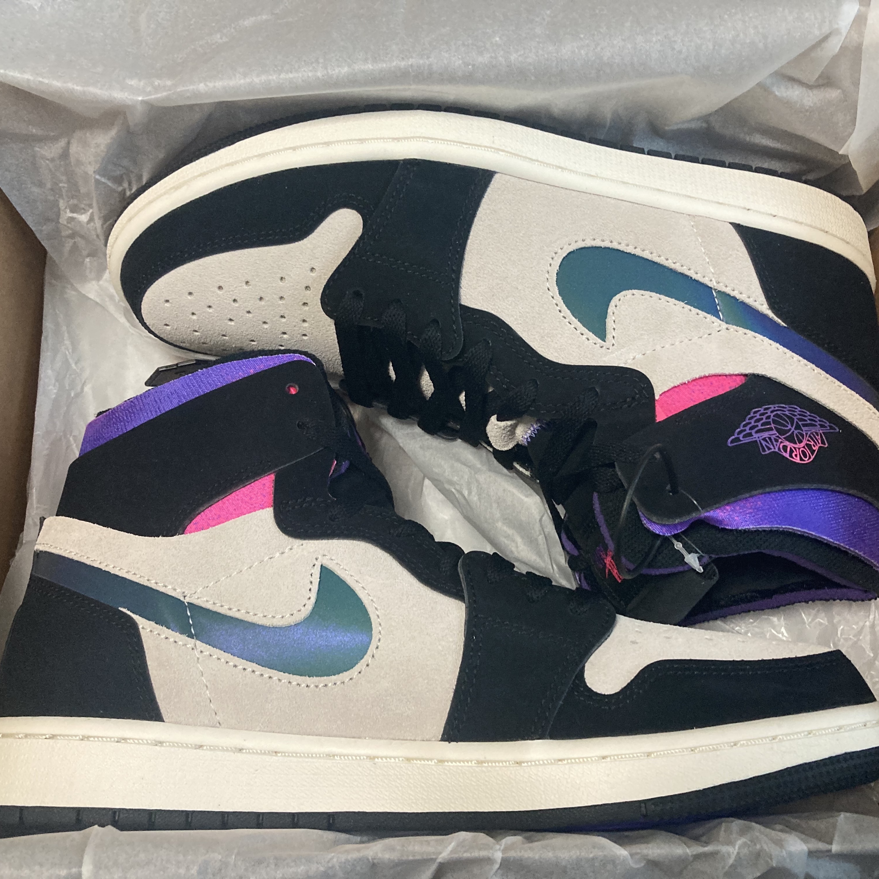 Jordan 1 x Paris Saint-Germain Zoom Air CMFT 착용 스타일 - 2