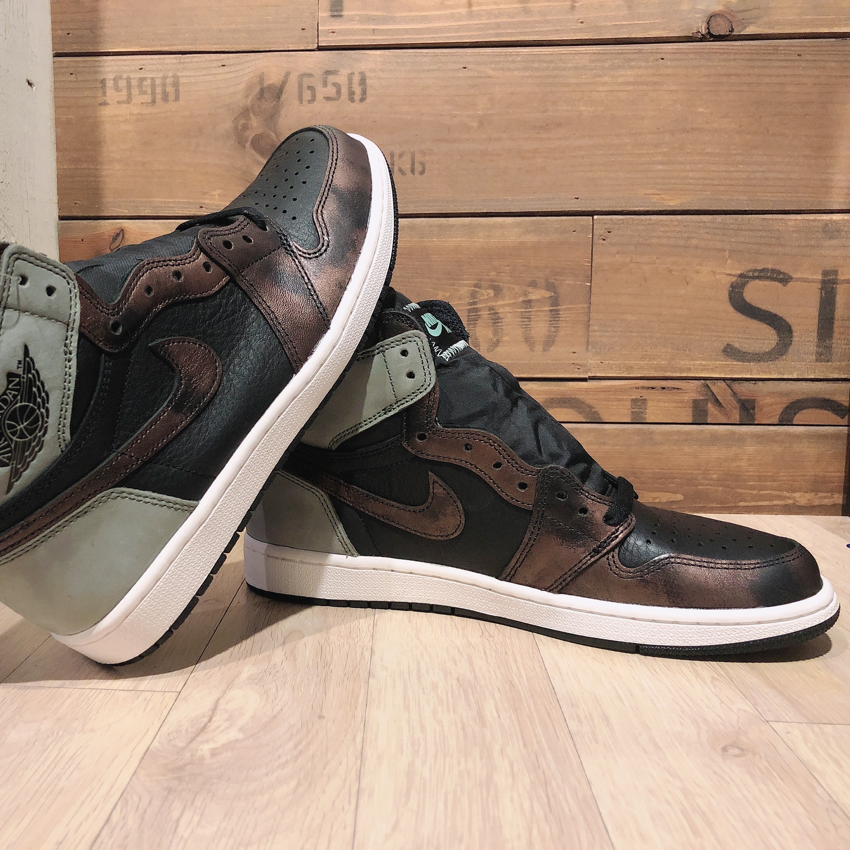 Jordan 1 Retro High OG Rust Shadow 착용 스타일 - 5