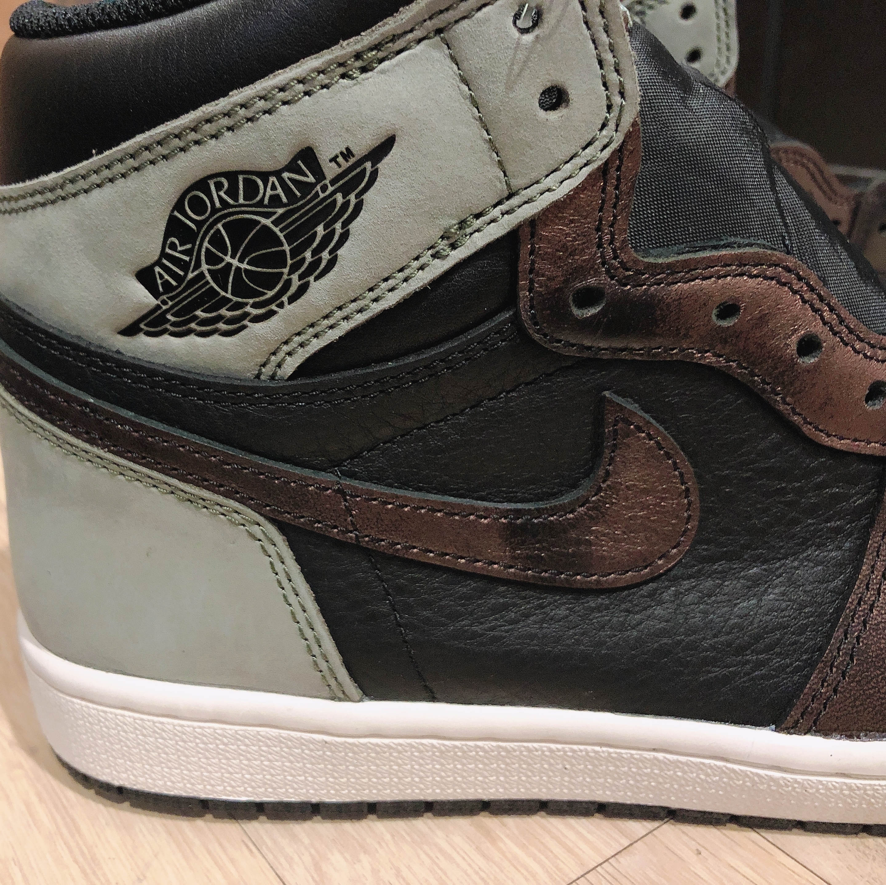 Jordan 1 Retro High OG Rust Shadow 착용 스타일 - 1
