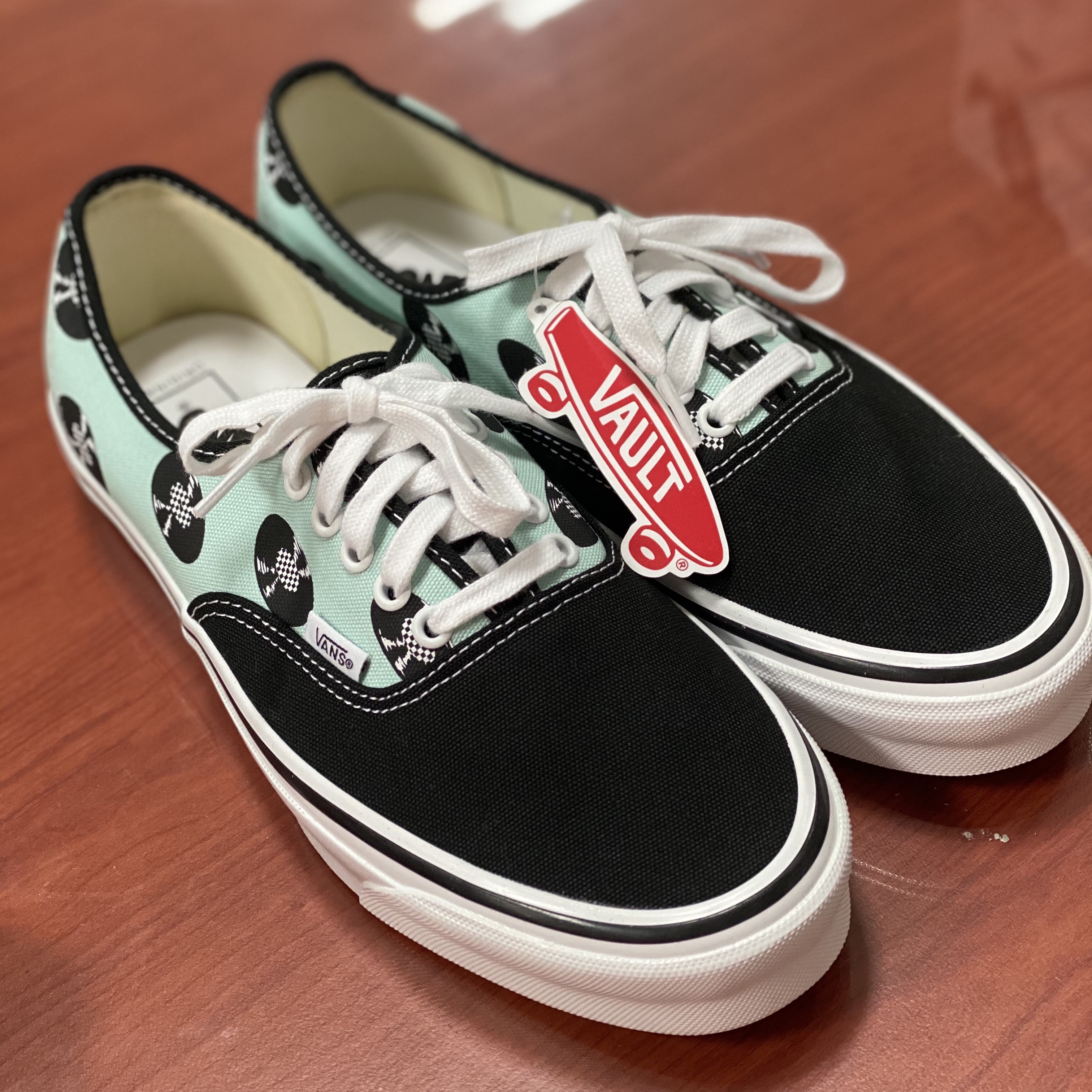 Vans Vault x Wacko Maria OG Authentic LX Baby Blue 착용 스타일 - 1