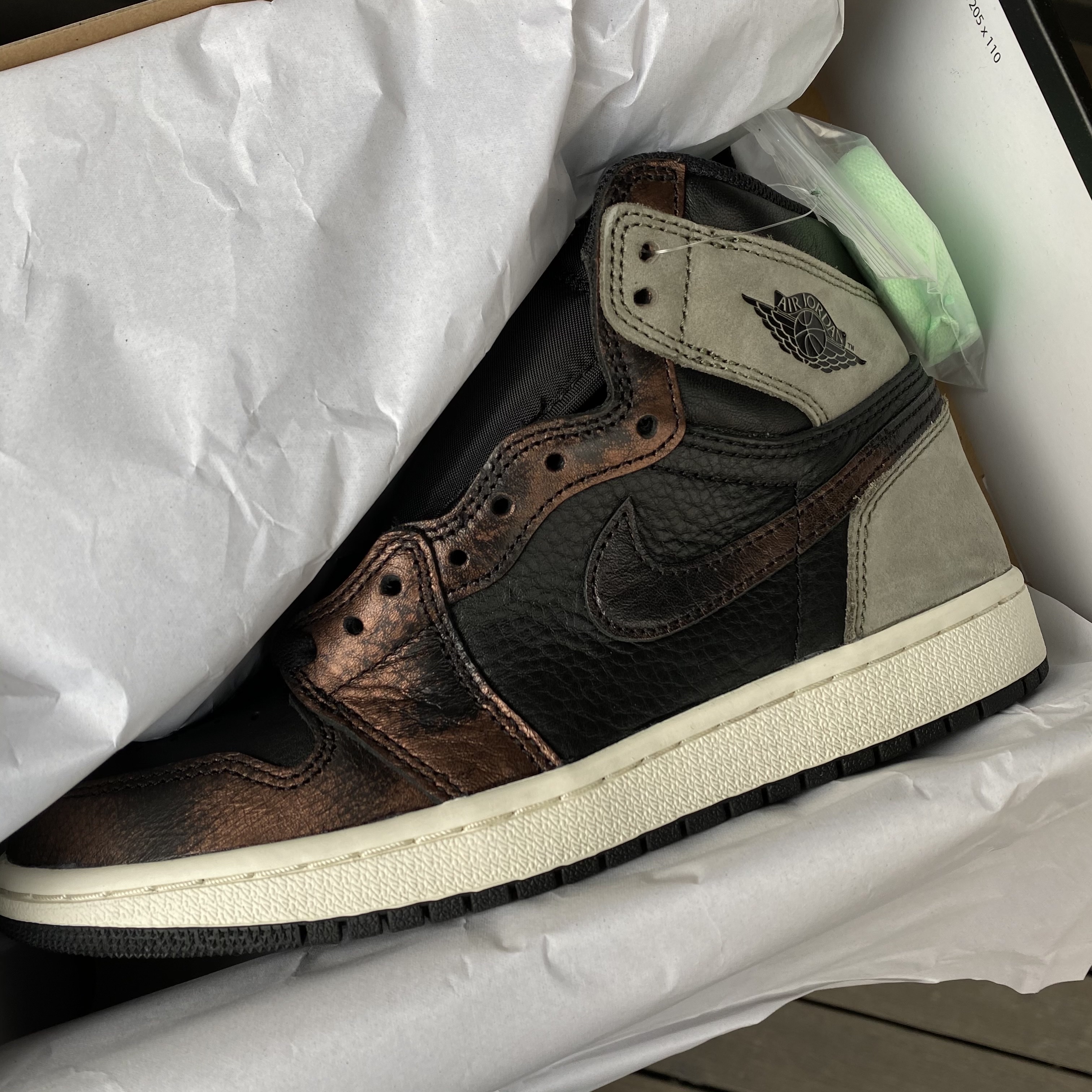 Jordan 1 Retro High OG Rust Shadow 착용 스타일 - 1