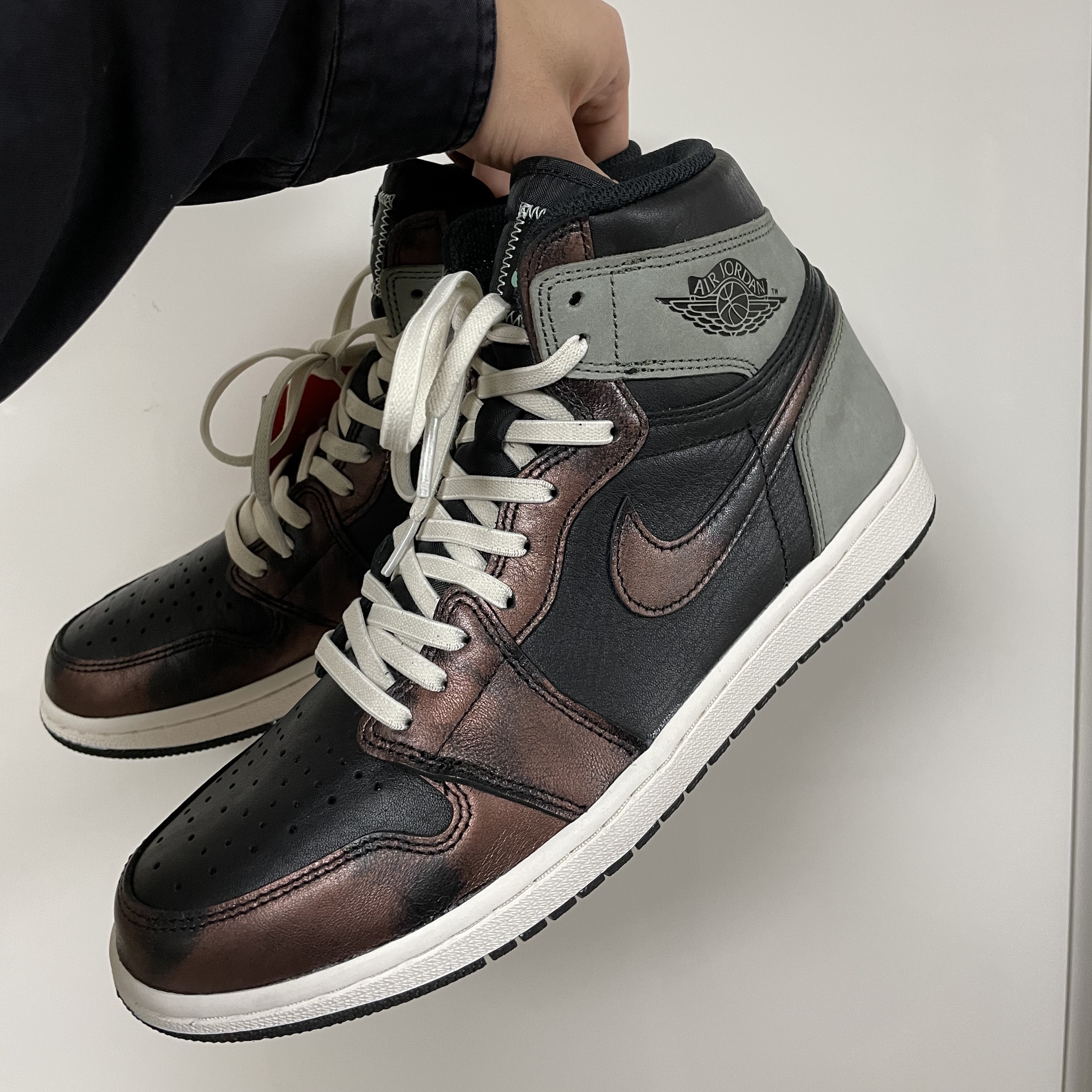 Jordan 1 Retro High OG Rust Shadow 착용 스타일 - 2