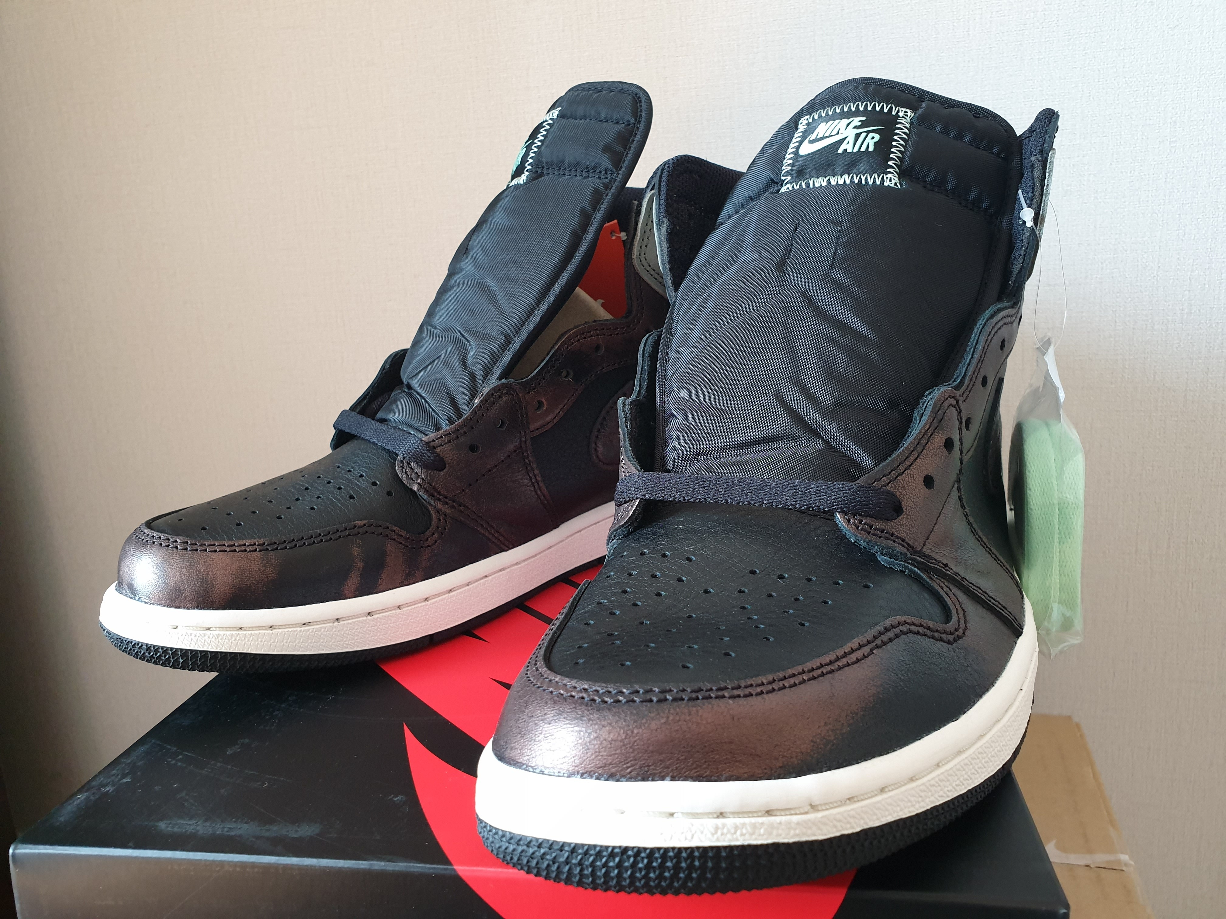 Jordan 1 Retro High OG Rust Shadow 착용 스타일 - 3