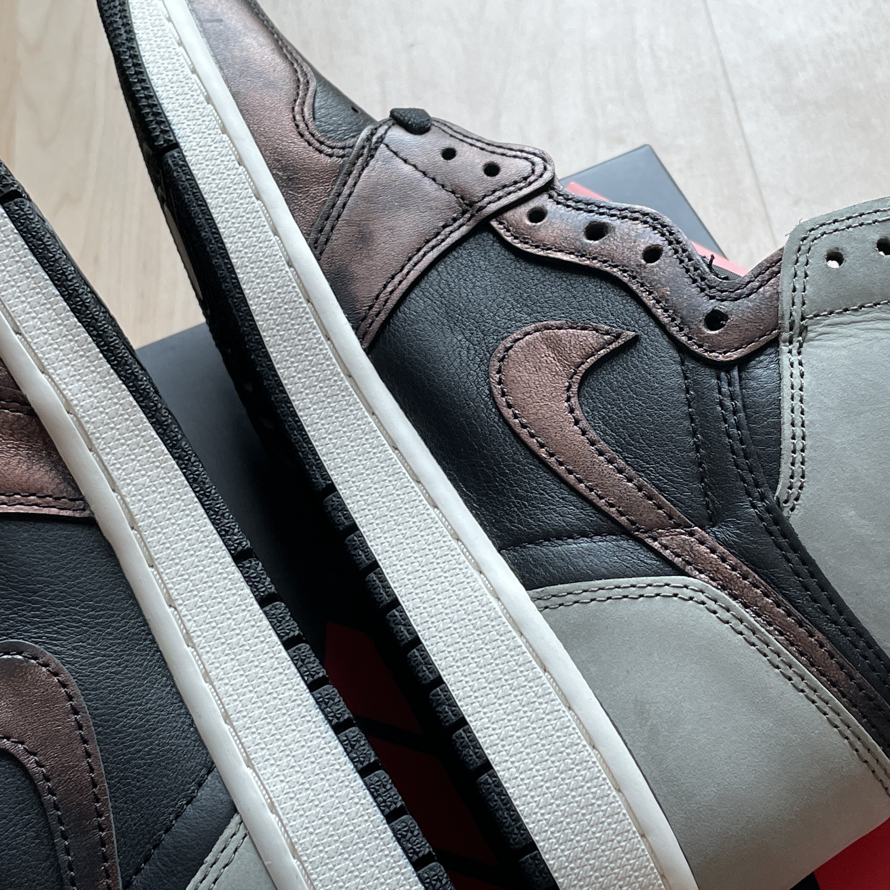 Jordan 1 Retro High OG Rust Shadow 착용 스타일 - 3