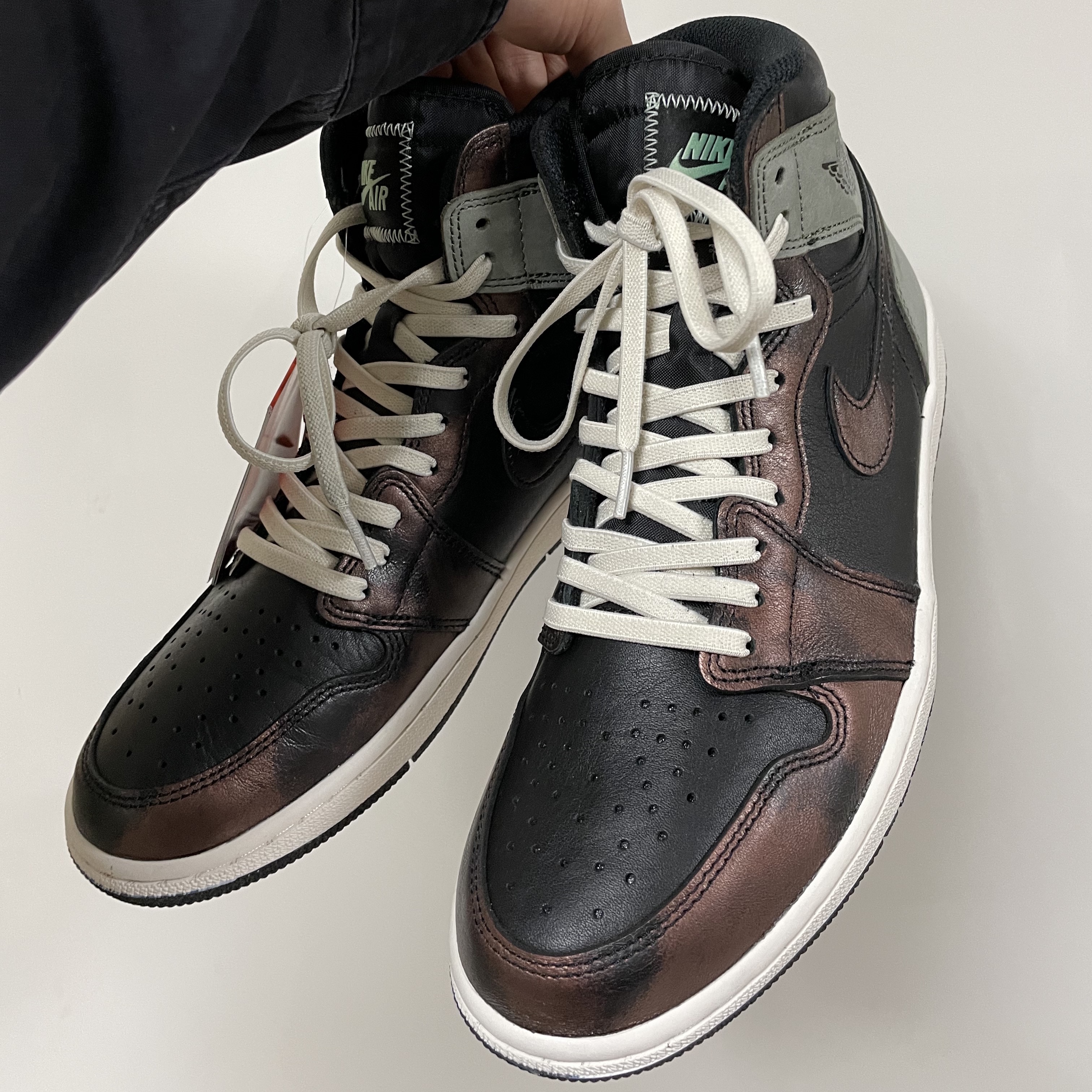 Jordan 1 Retro High OG Rust Shadow 착용 스타일 - 1