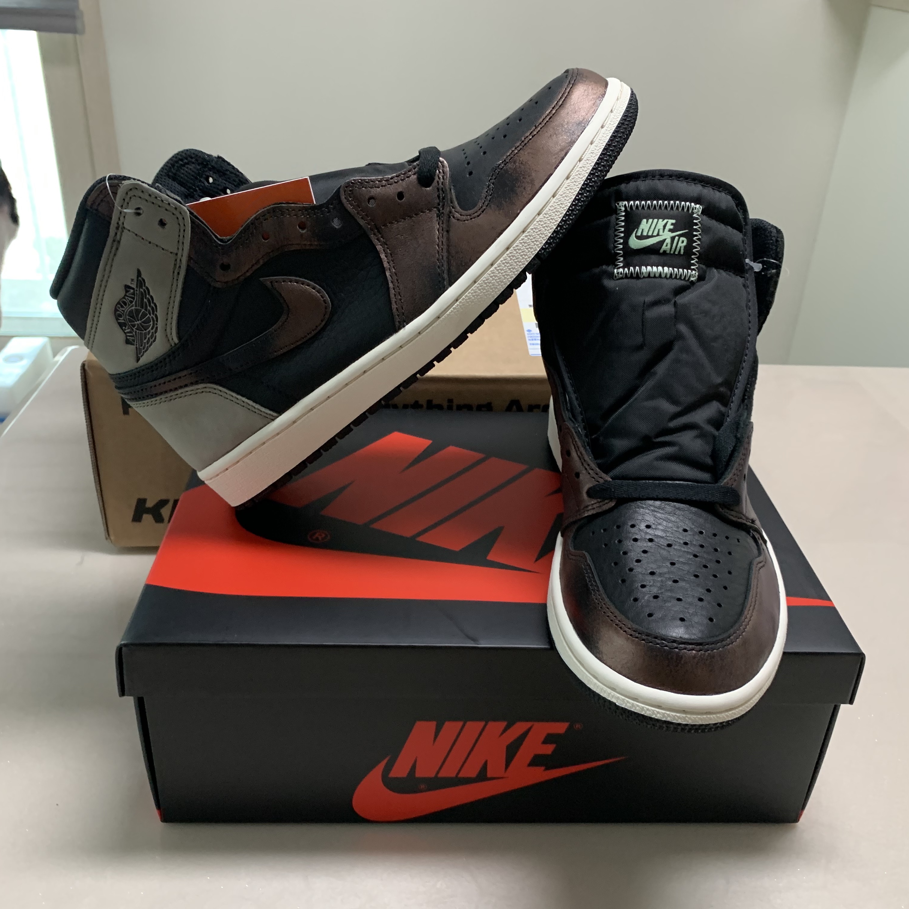 Jordan 1 Retro High OG Rust Shadow 착용 스타일 - 2