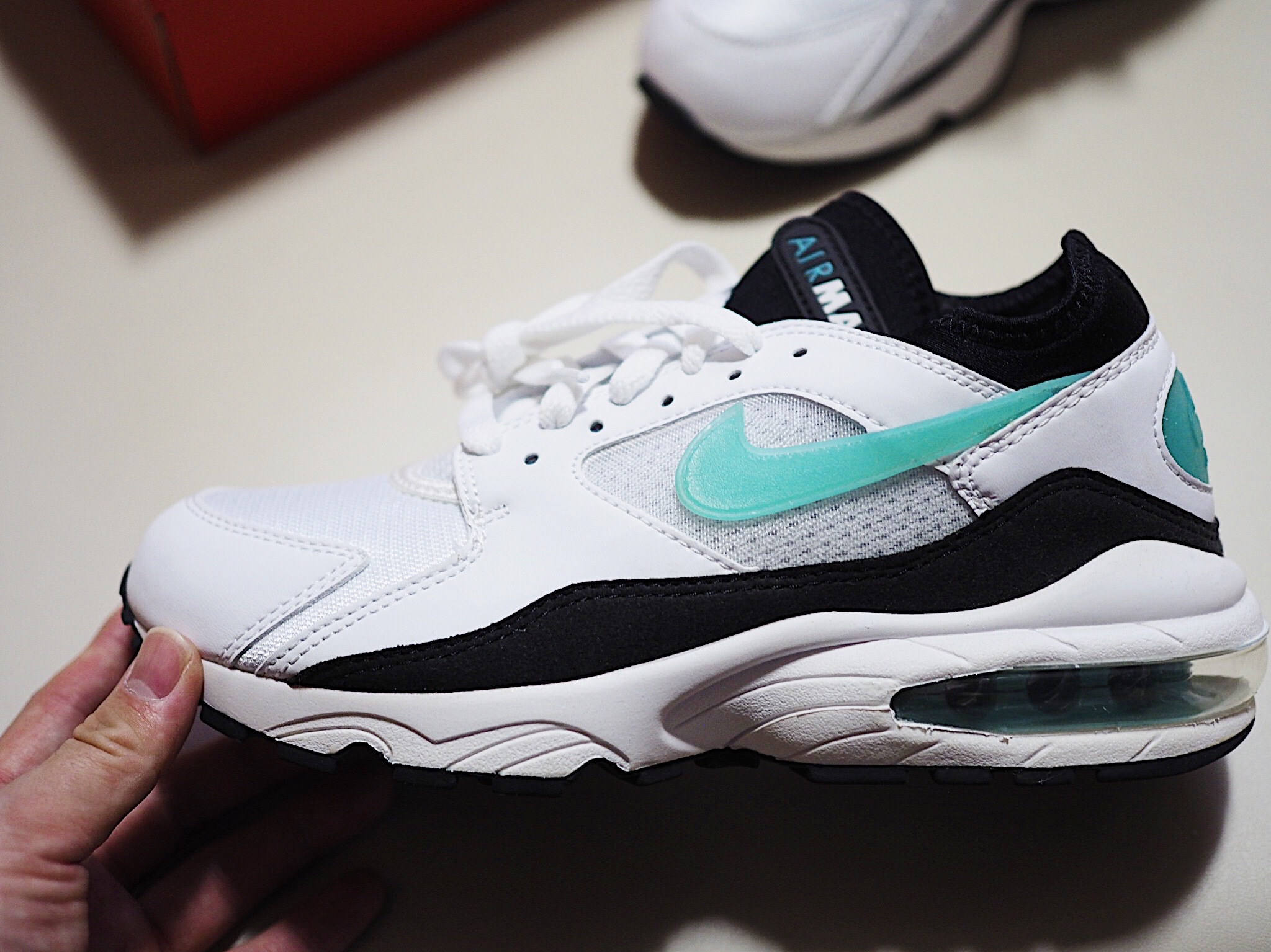 Nike x Denham Air Max 90 Infrared, Nike Air Max 90 Mars Landing 착용 스타일 - 4