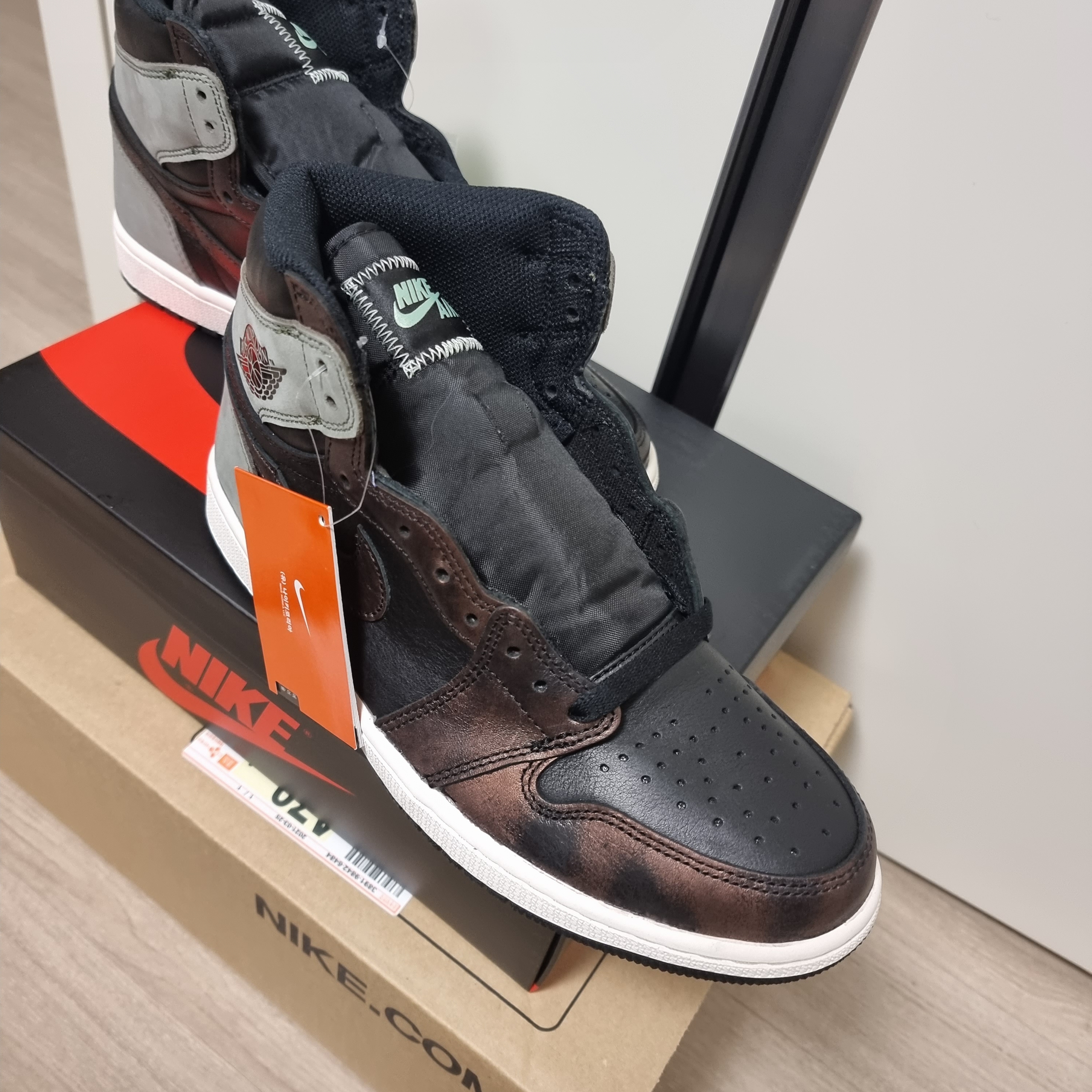 Jordan 1 Retro High OG Rust Shadow 착용 스타일 - 2