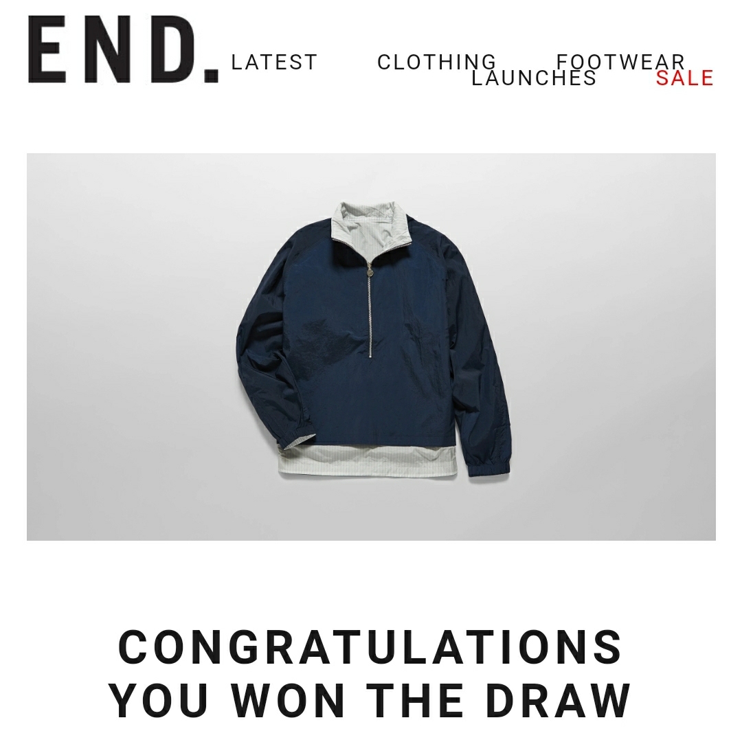 Nike x Kim Jones Reversible Wind Breaker Navy - US/EU 착용 스타일 - 2
