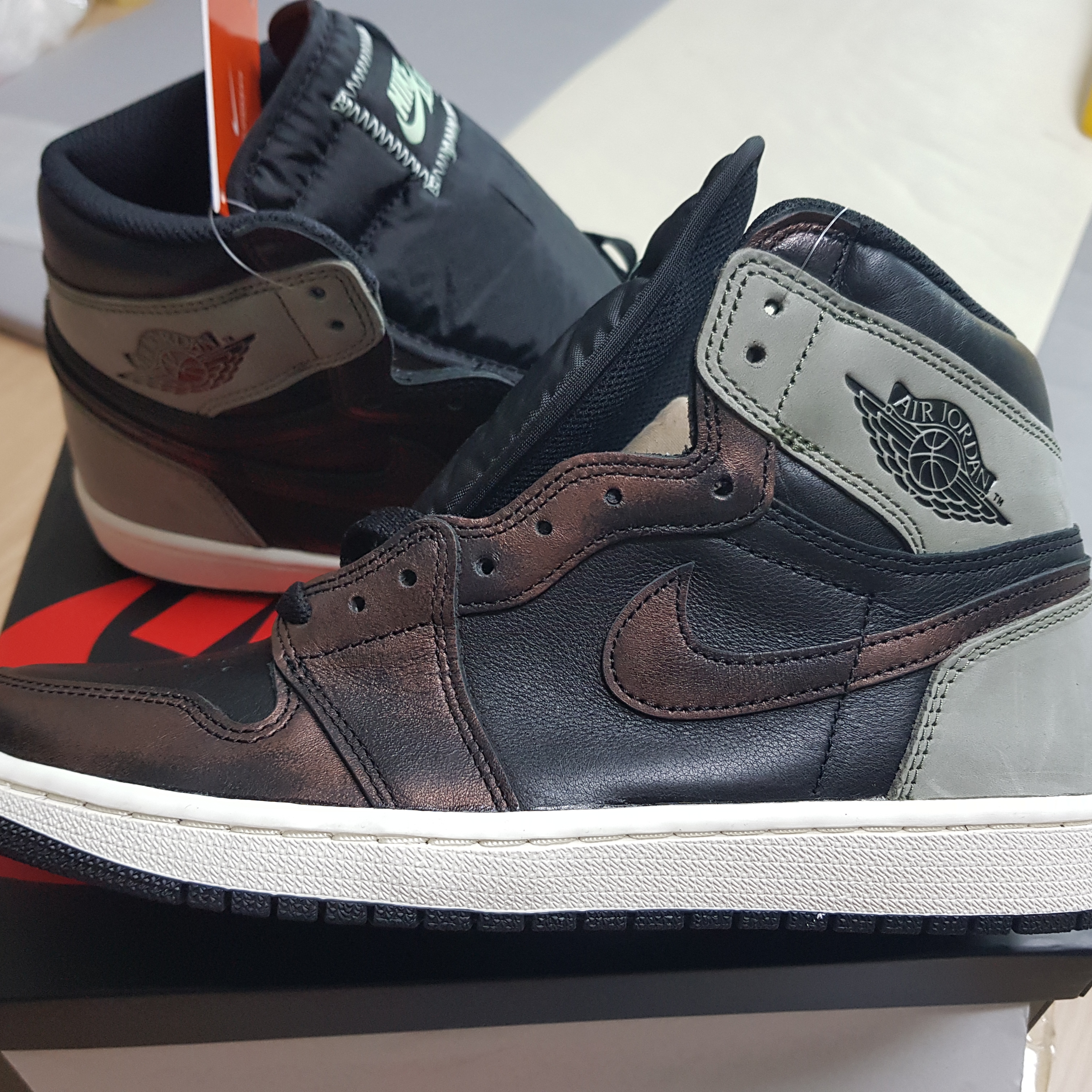 Jordan 1 Retro High OG Rust Shadow 착용 스타일
