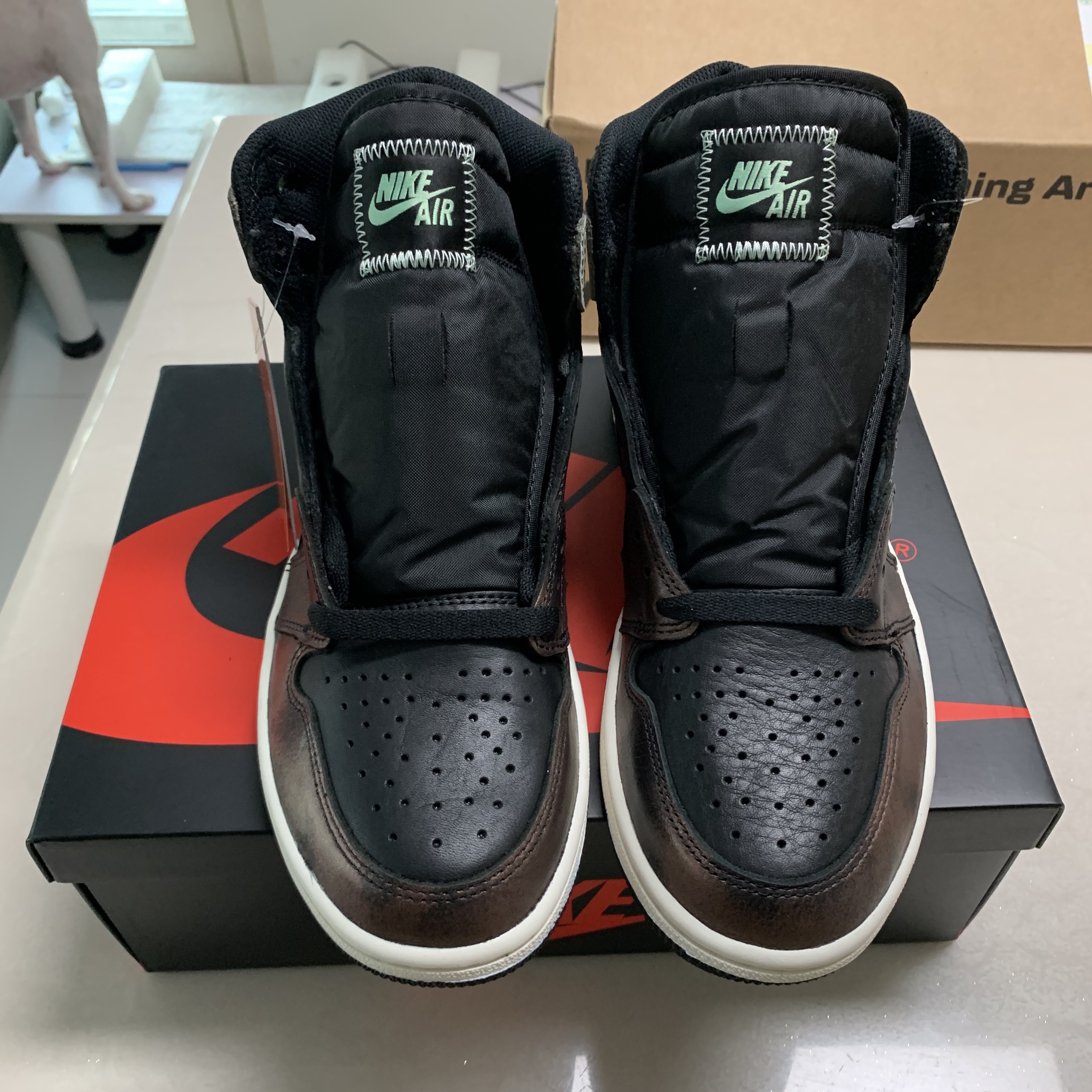 Jordan 1 Retro High OG Rust Shadow 착용 스타일 - 3