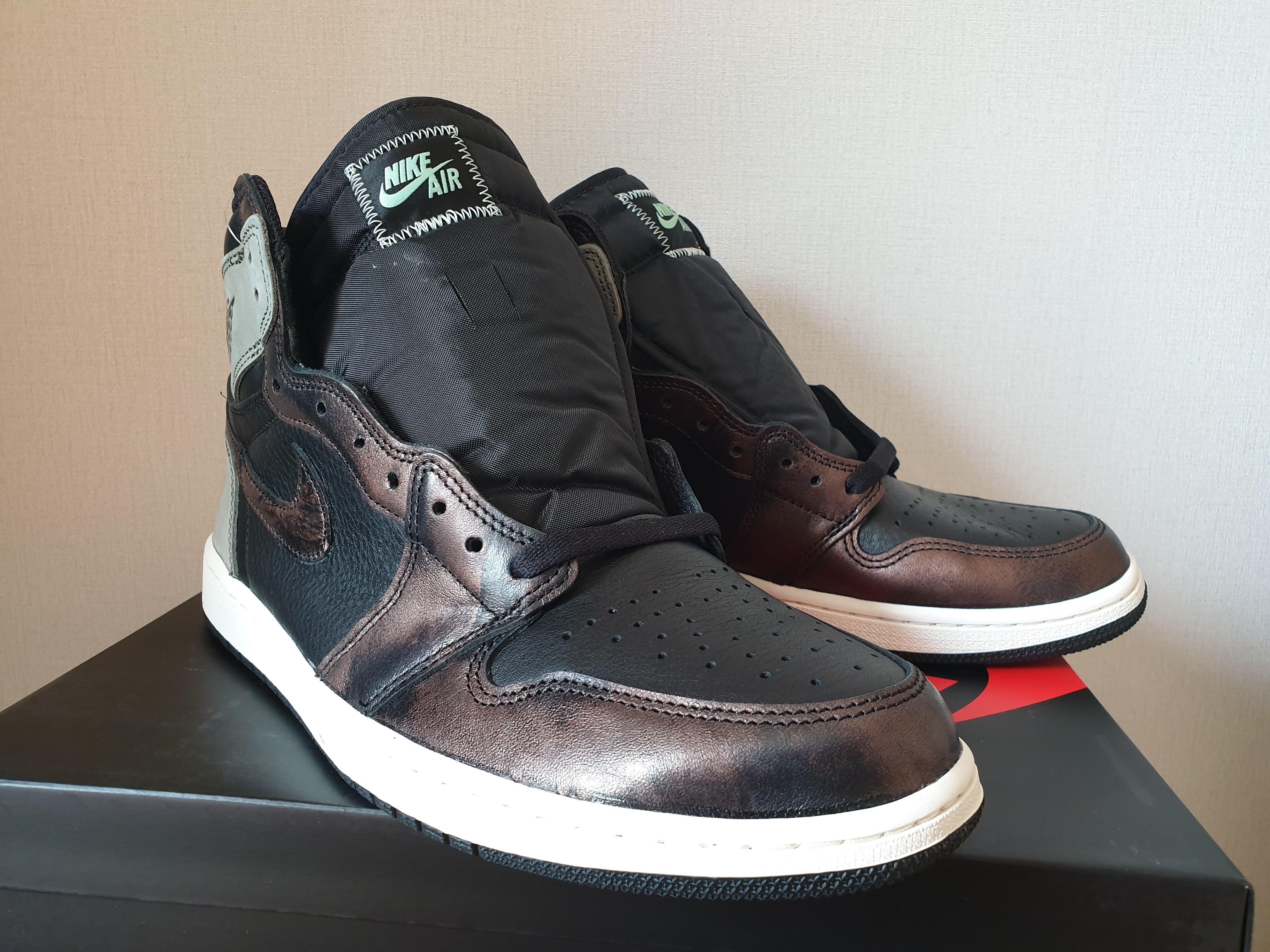 Jordan 1 Retro High OG Rust Shadow 착용 스타일 - 1