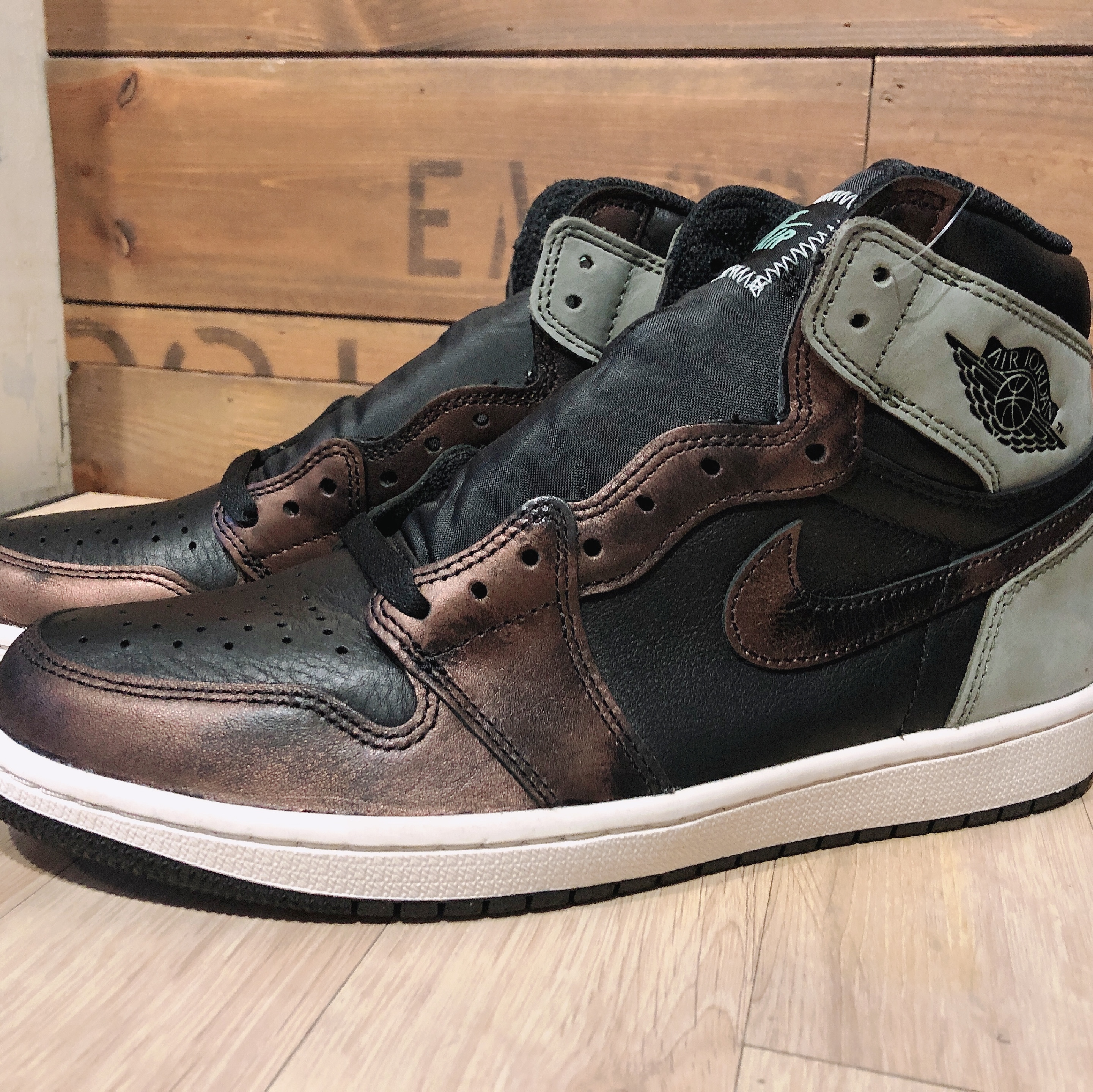 Jordan 1 Retro High OG Rust Shadow 착용 스타일 - 3