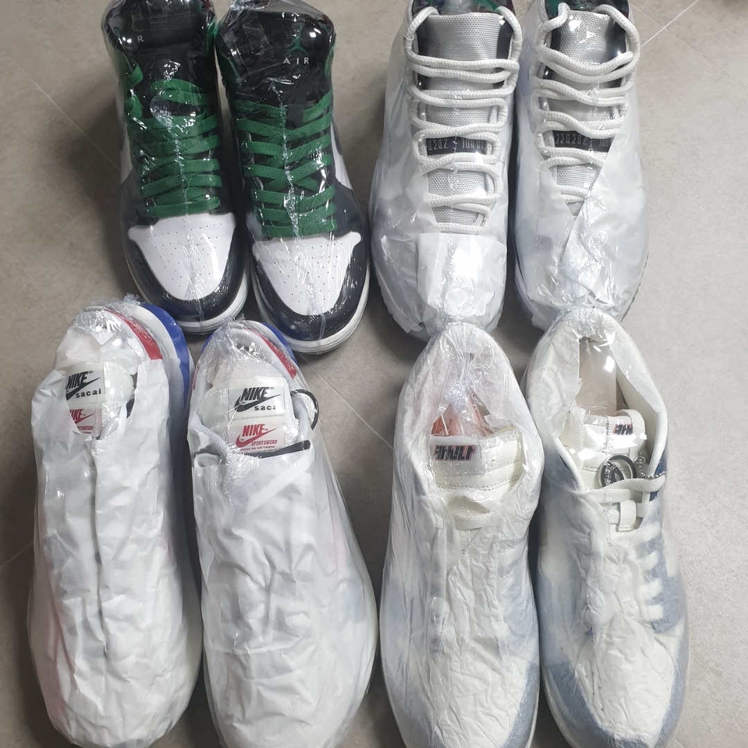 Jordan 1 DMP One 60 Pts, Jordan 11 Retro Concord 2018 착용 스타일