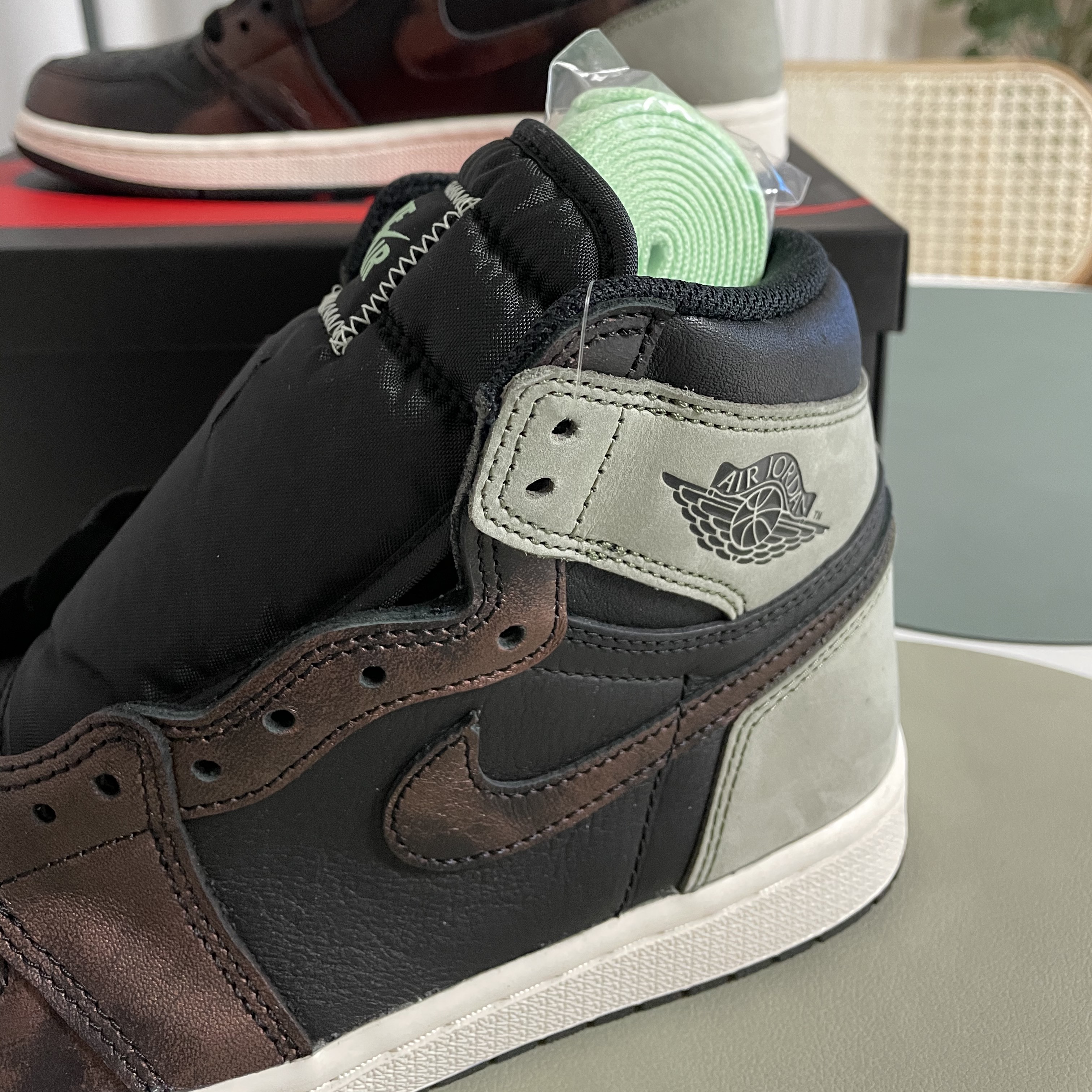 Jordan 1 Retro High OG Rust Shadow 착용 스타일 - 1