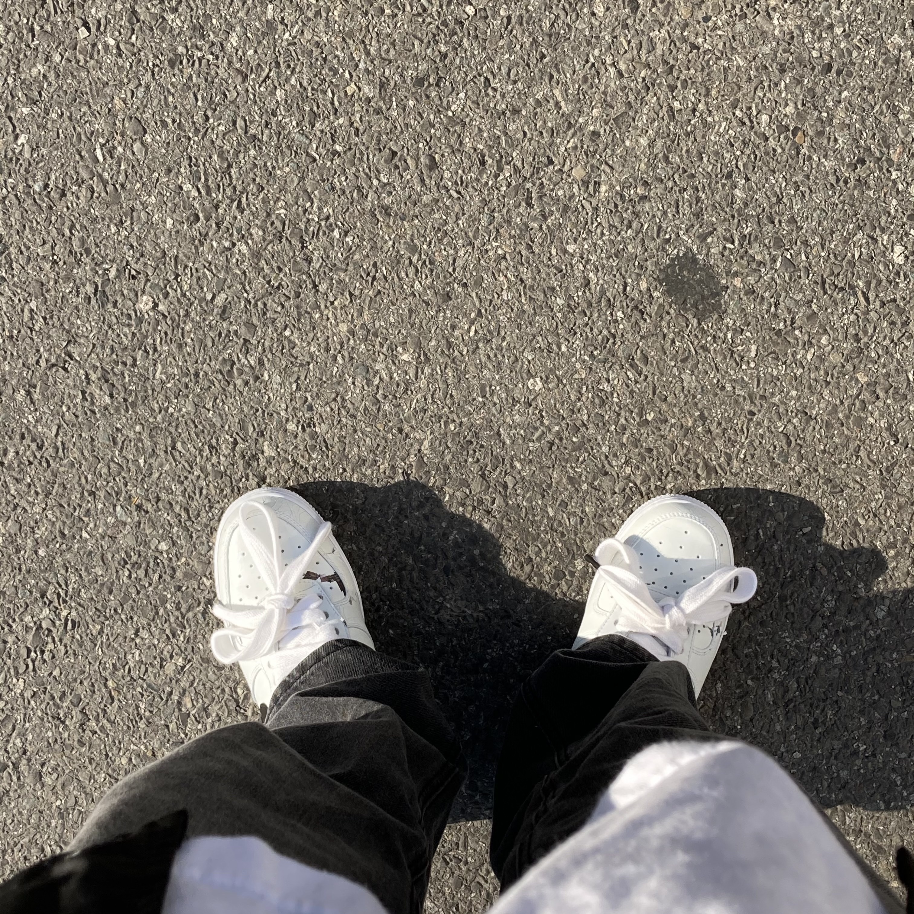 Nike x Peaceminusone Air Force 1 Low Para-Noise 2.0 착용 스타일