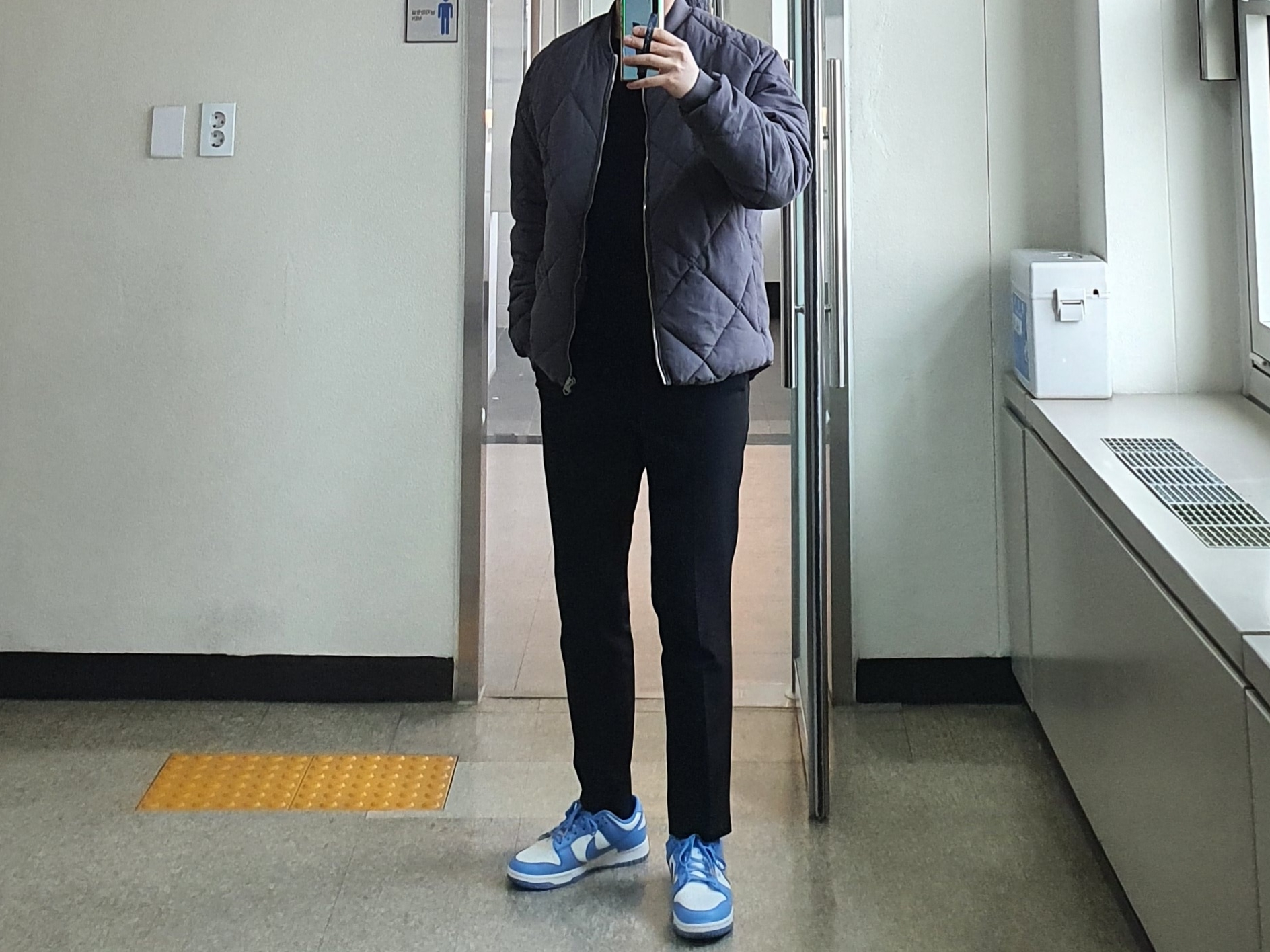 (W) Nike Dunk Low Coast 착용 스타일 - 1