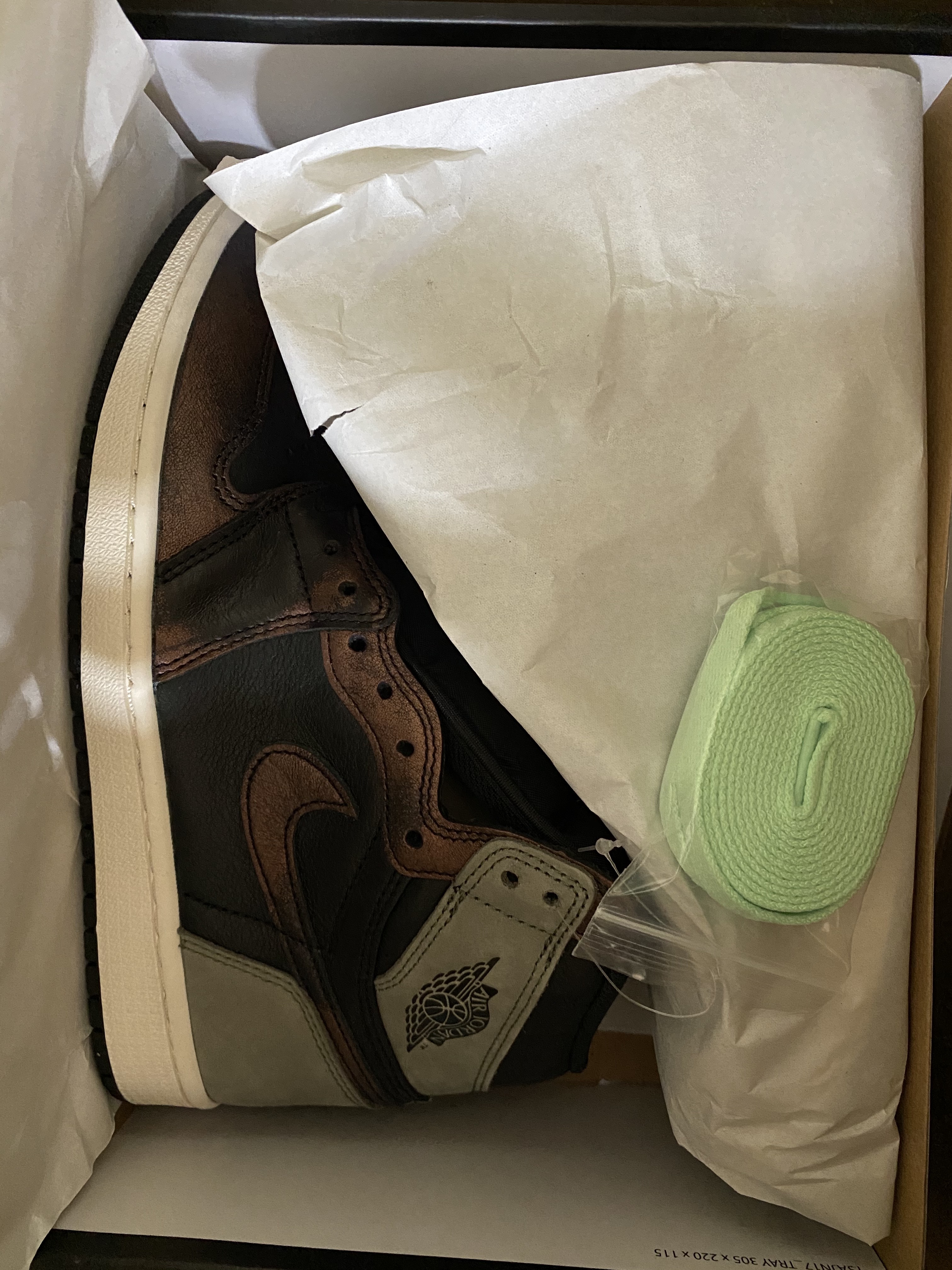 Jordan 1 Retro High OG Rust Shadow 착용 스타일