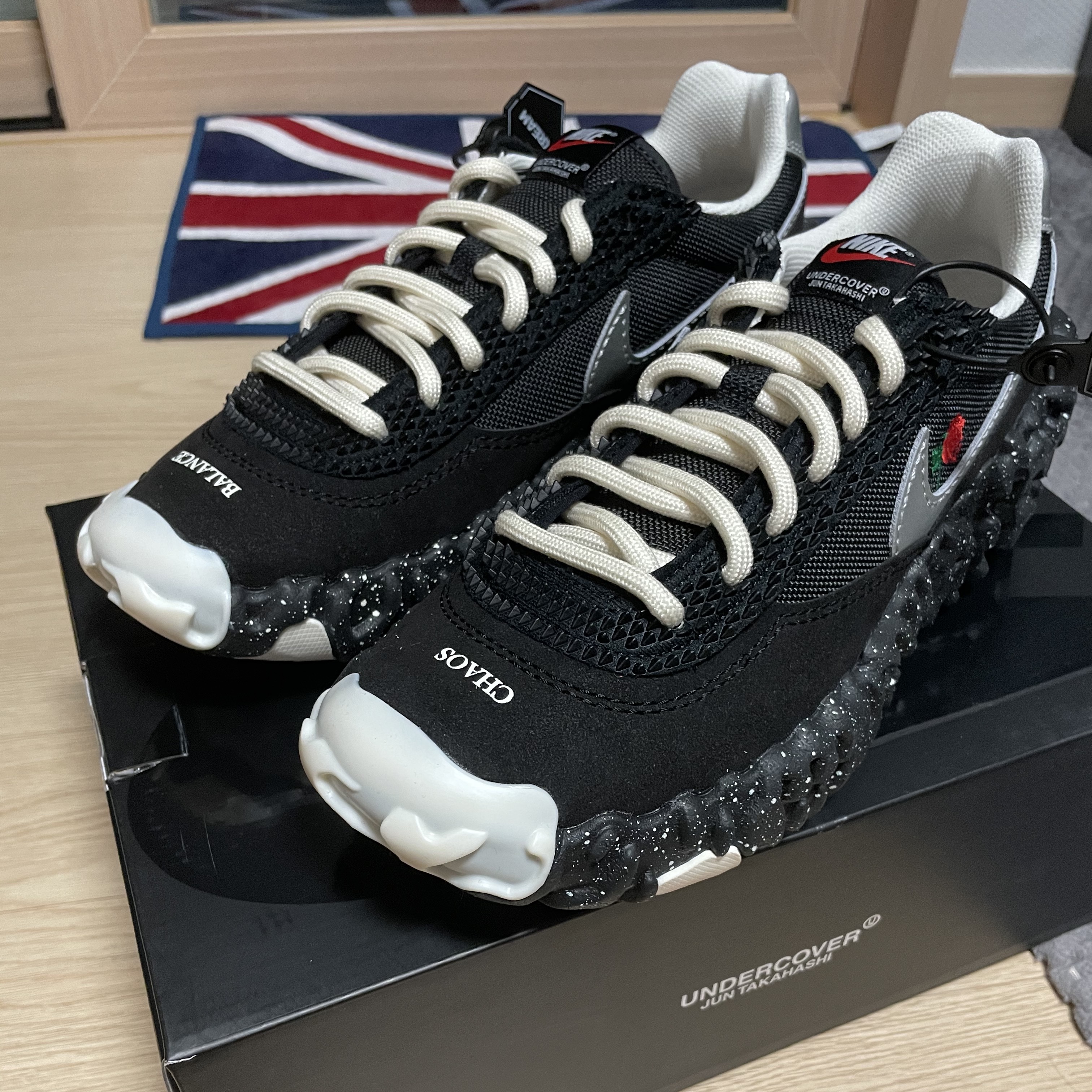 Nike x Undercover Overbreak SP Black 착용 스타일