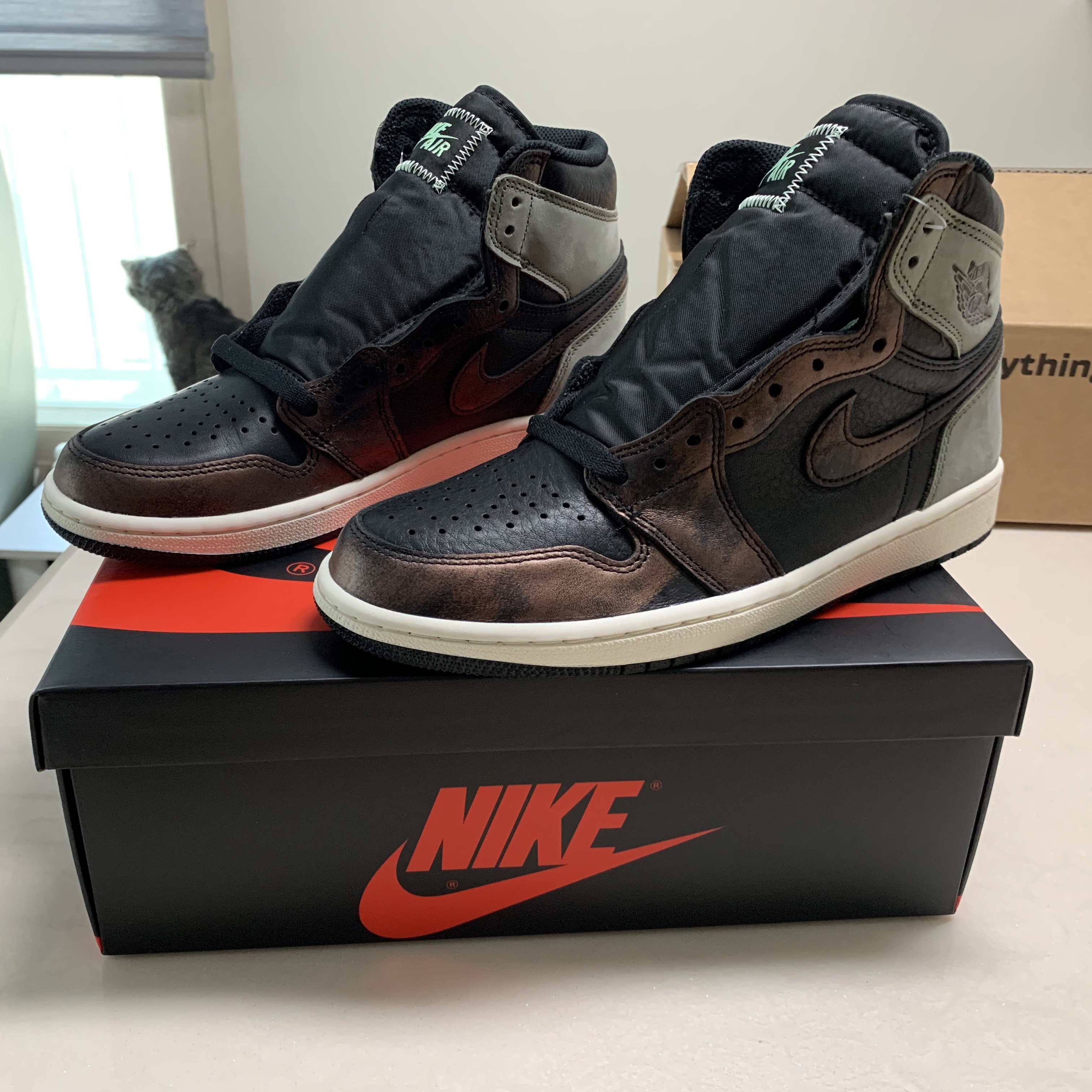 Jordan 1 Retro High OG Rust Shadow 착용 스타일 - 5