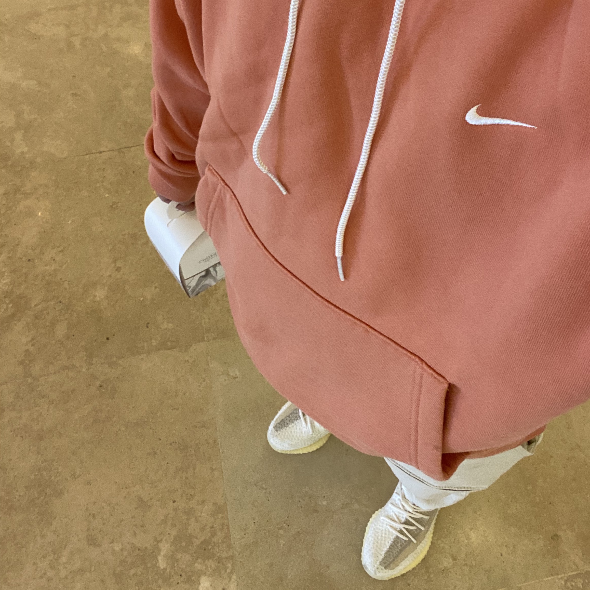 nike nrg hoodie healing orange