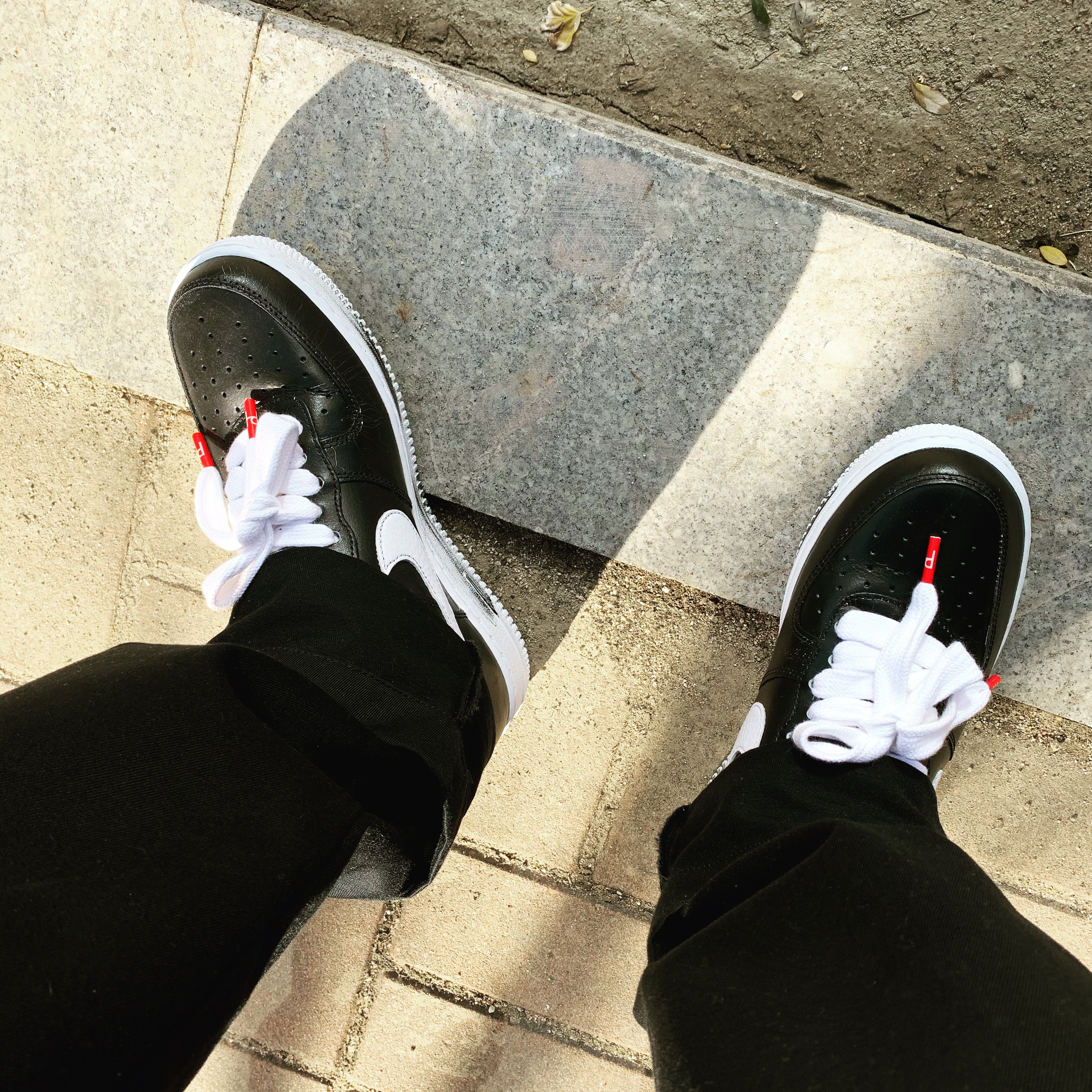 Nike x Peaceminusone Air Force 1 Low Para-Noise 착용 스타일