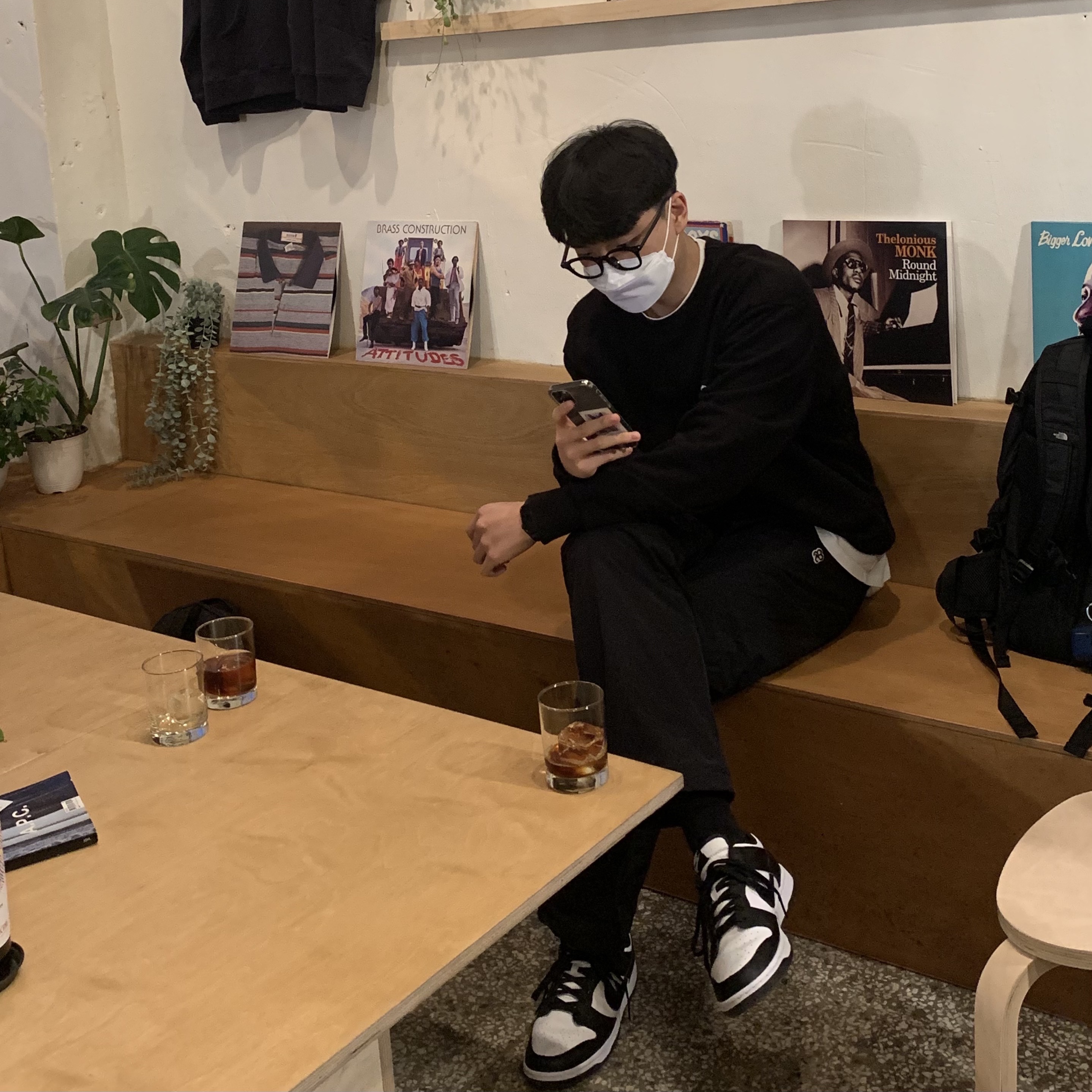 Nike Dunk Low Retro Black 착용 스타일