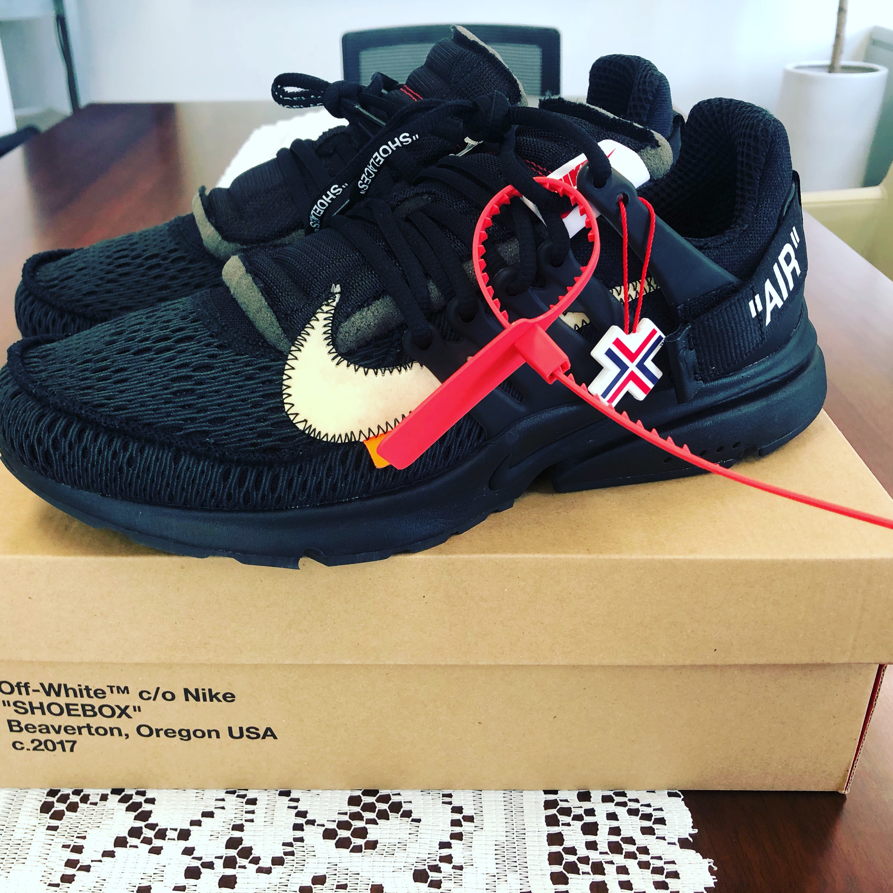 Nike x Off-White Air Presto Black 착용 스타일