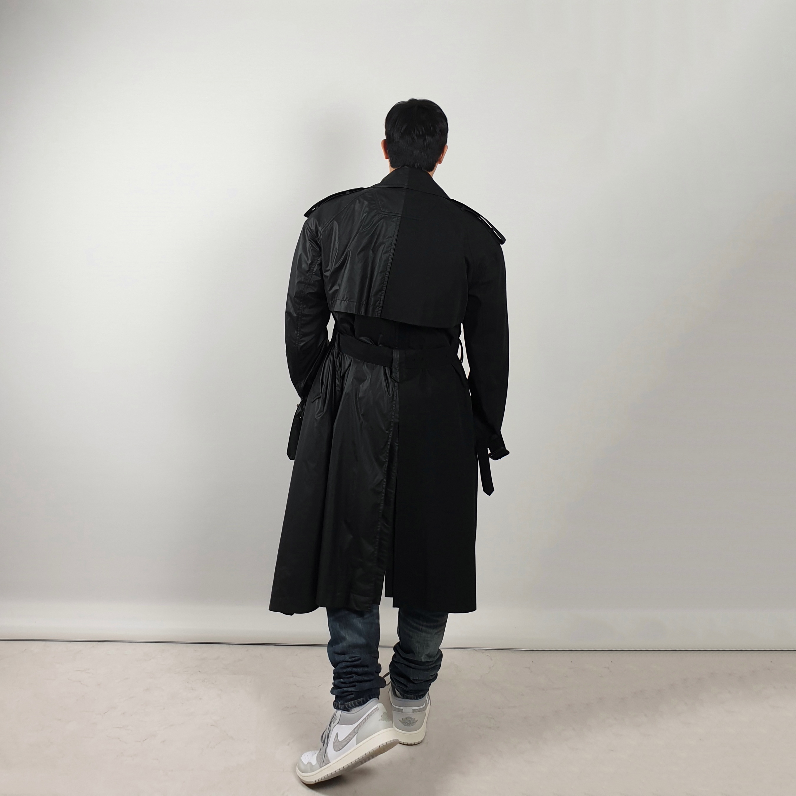 Essentials Denim Jeans Distressed Indigo - 20FW, Jordan 1 Low PRM Elephant Print 착용 스타일 - 2