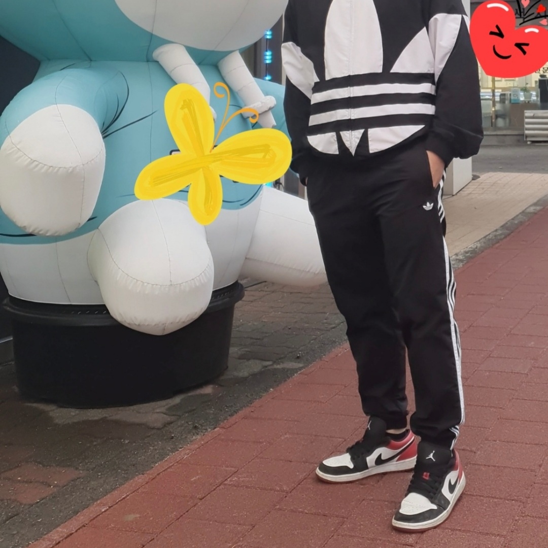Jordan 1 Low Black Toe 착용 스타일
