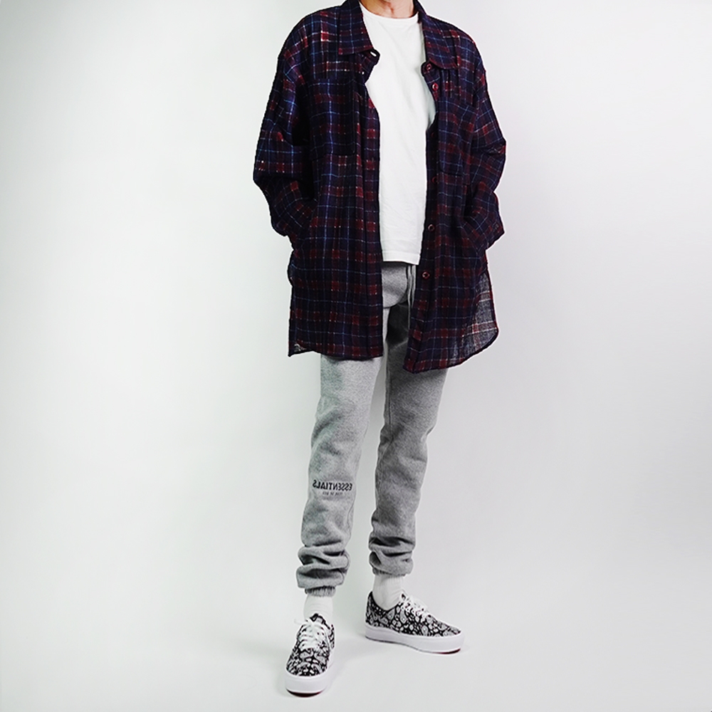 Vans Paisley ComfyCush Era Black, Essentials Sweatpants Heather Grey - 20FW 착용 스타일