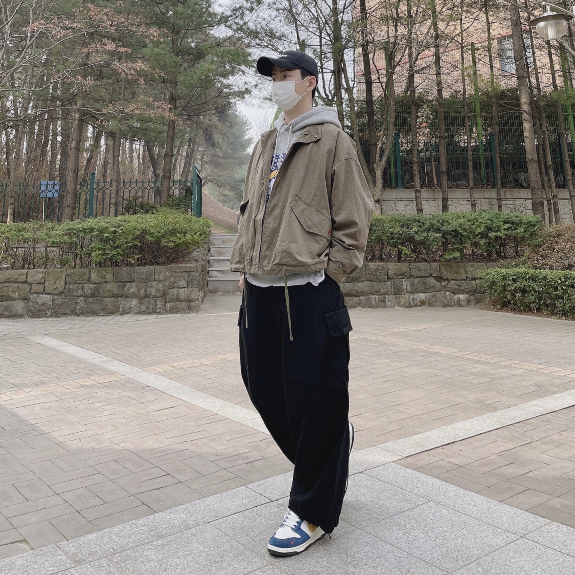 Nike x Kasina Dunk Low 80's Bus 착용 스타일