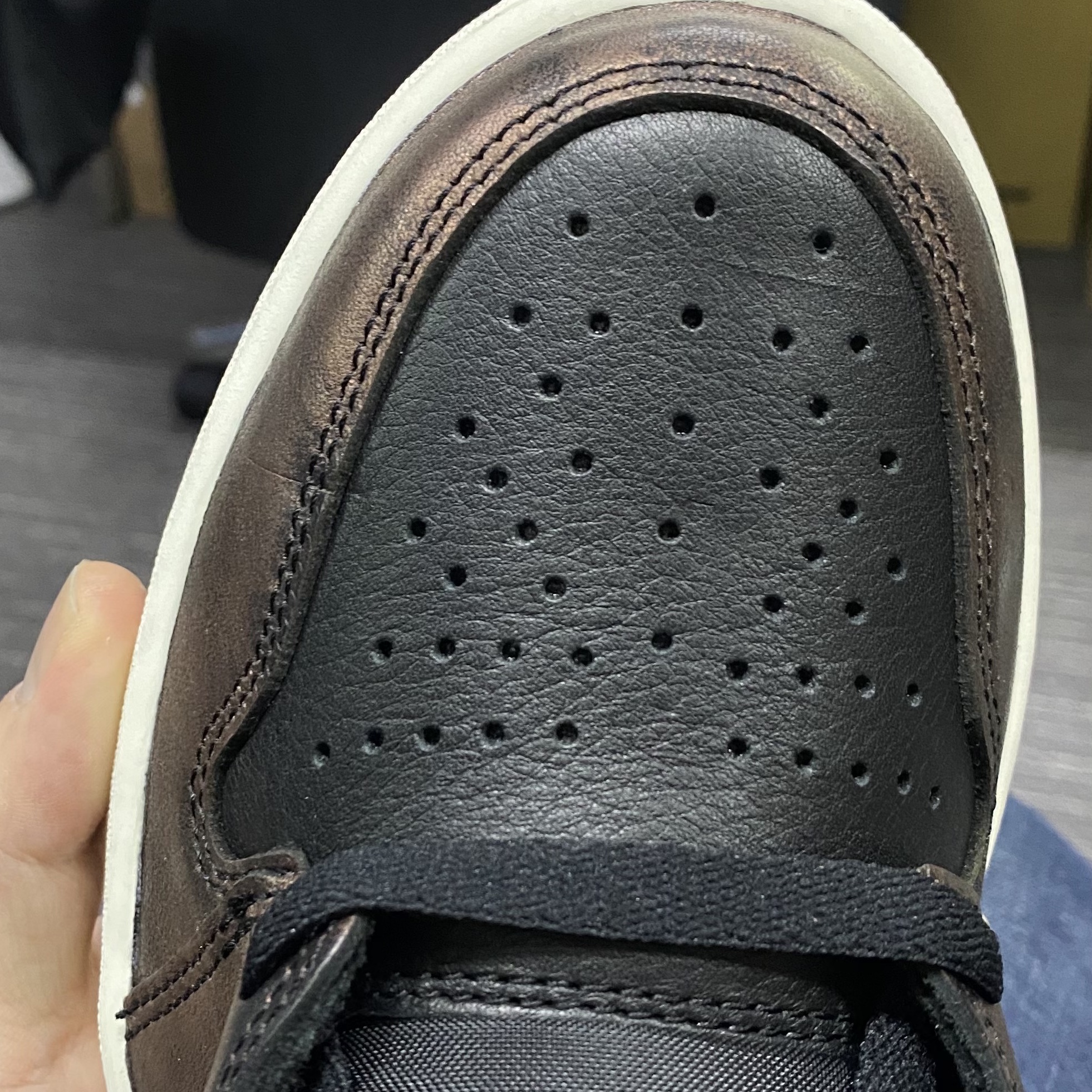 Jordan 1 Retro High OG Rust Shadow 착용 스타일 - 3