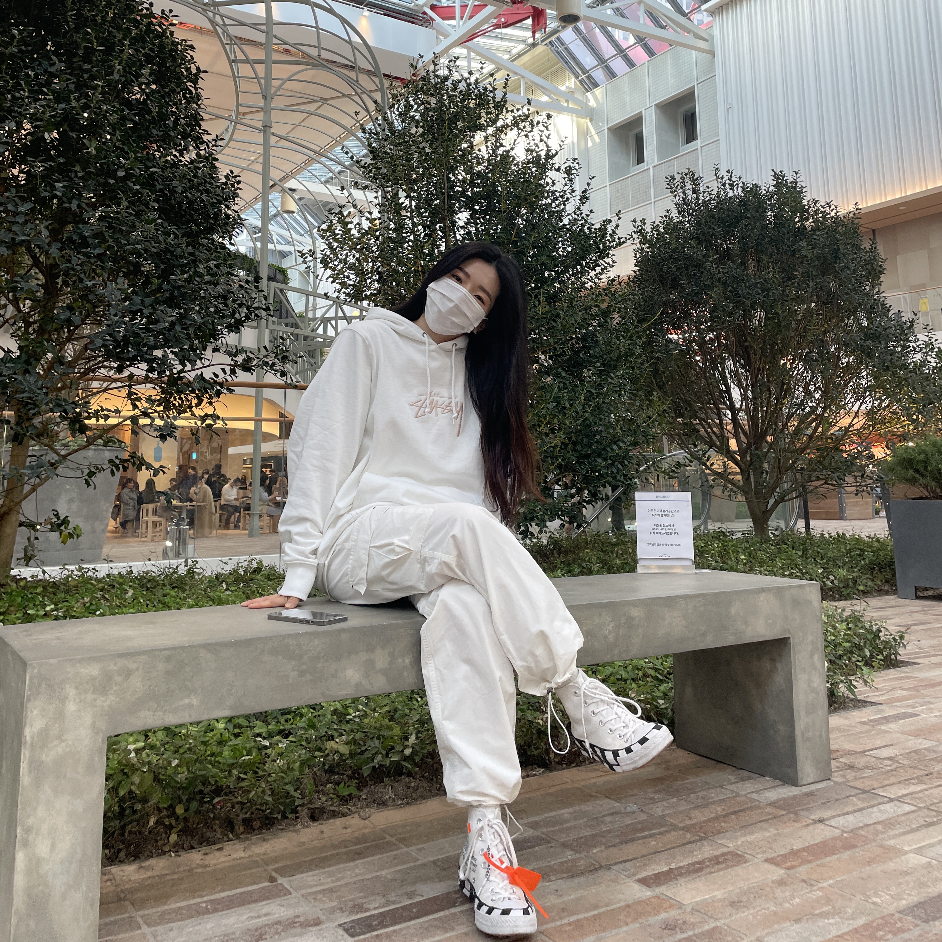 Converse x Off-White Chuck 70 High V2 2018 착용 스타일