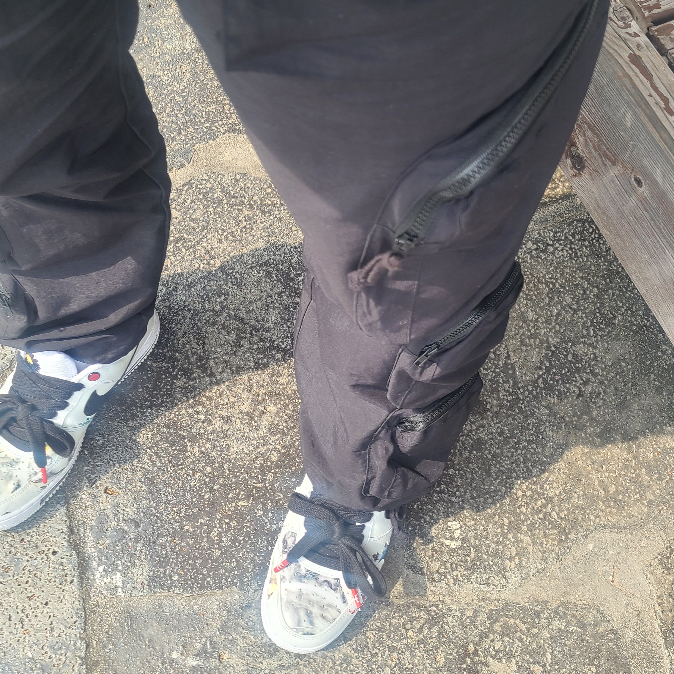 Nike x Peaceminusone Air Force 1 Low Para-Noise 2.0 착용 스타일
