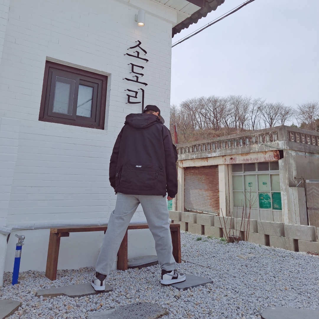 Nike Air Force 1 B Silver Snake 착용 스타일 - 2