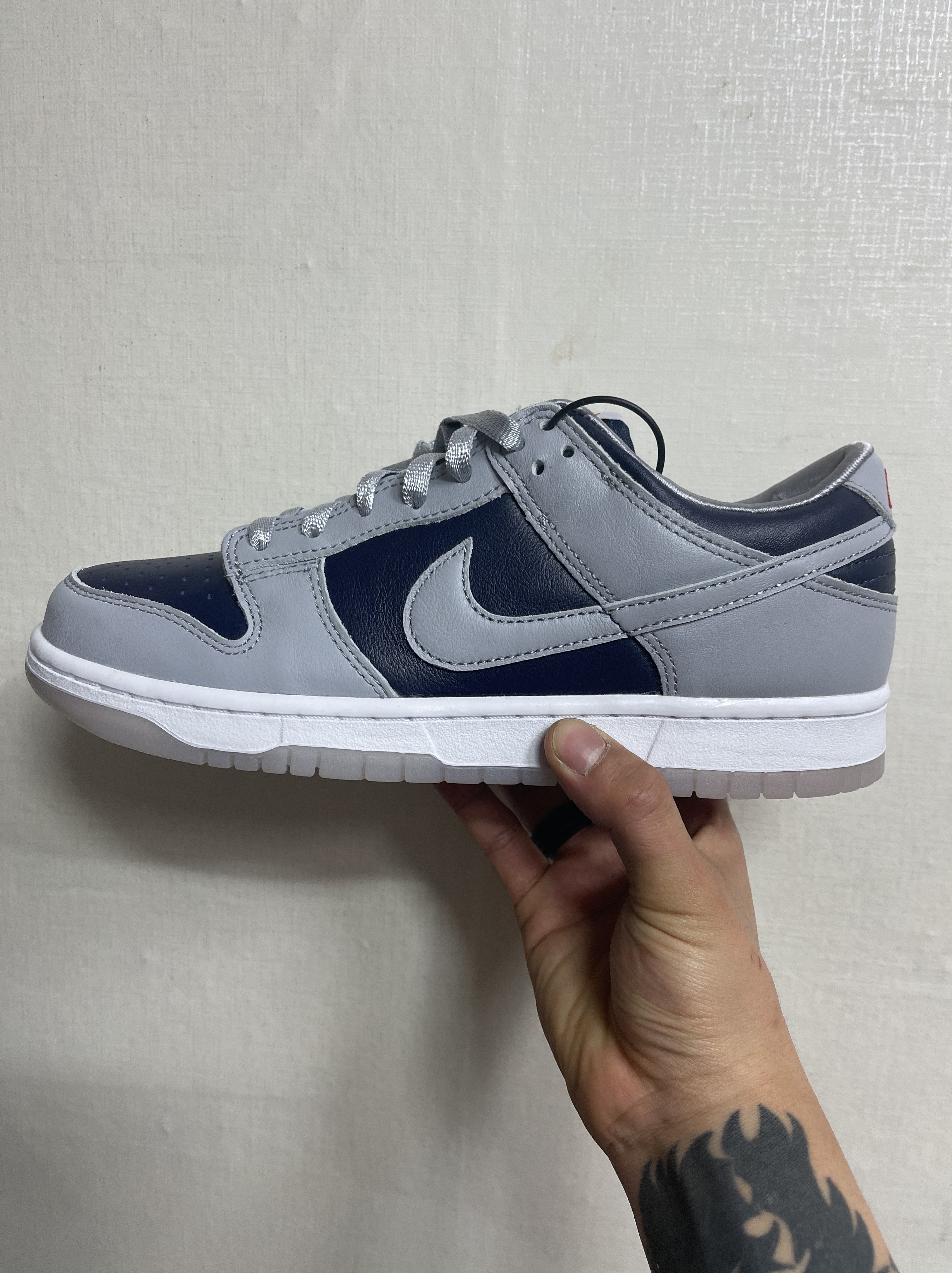 (W) Nike Dunk Low SP College Navy 착용 스타일
