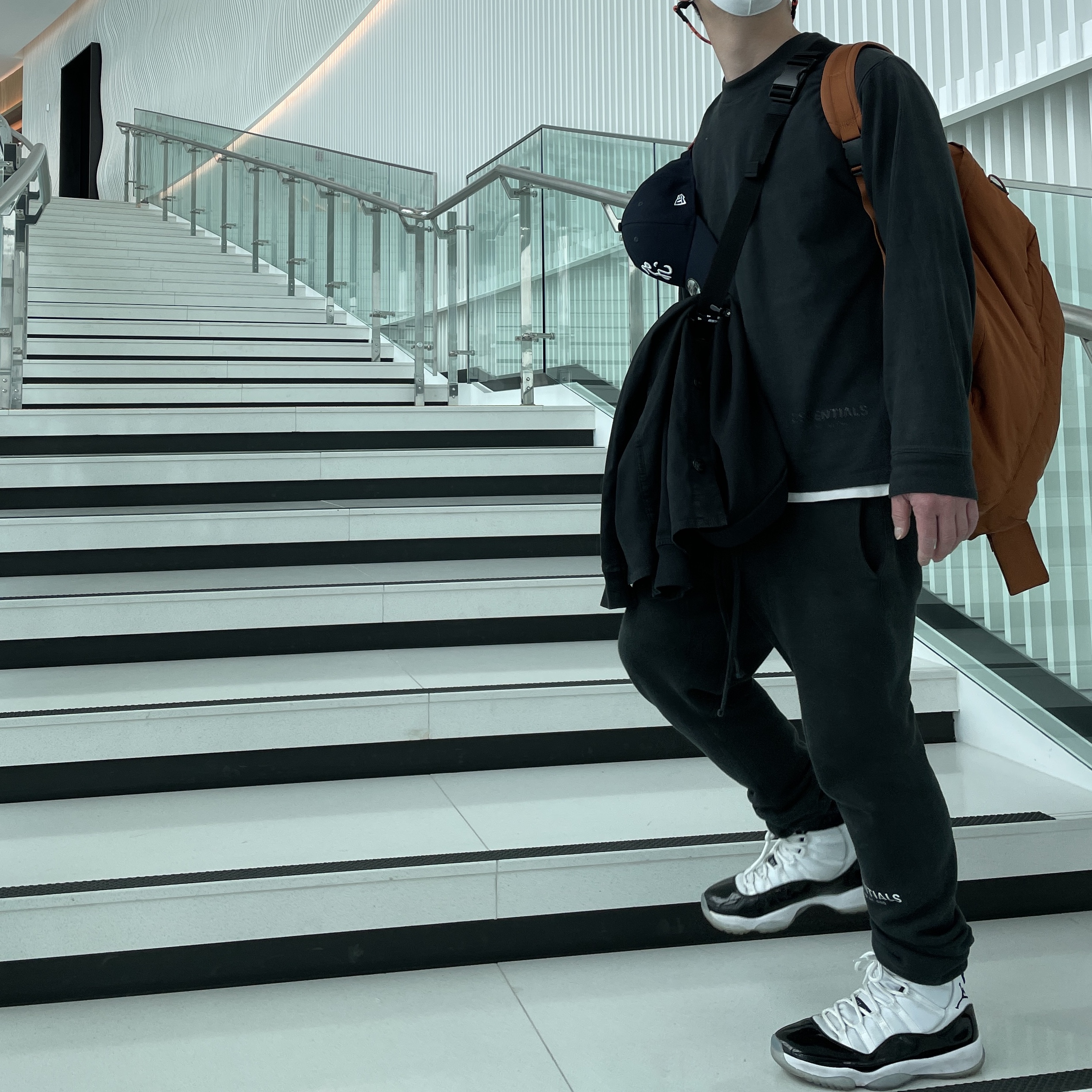Jordan 11 Retro Concord 2018 착용 스타일