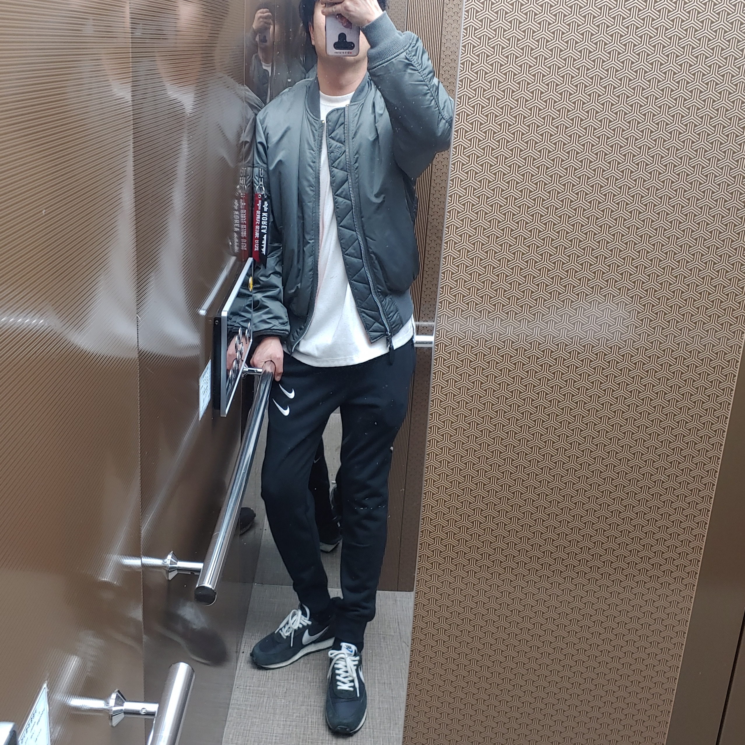 Nike x Undercover Daybreak Black 착용 스타일