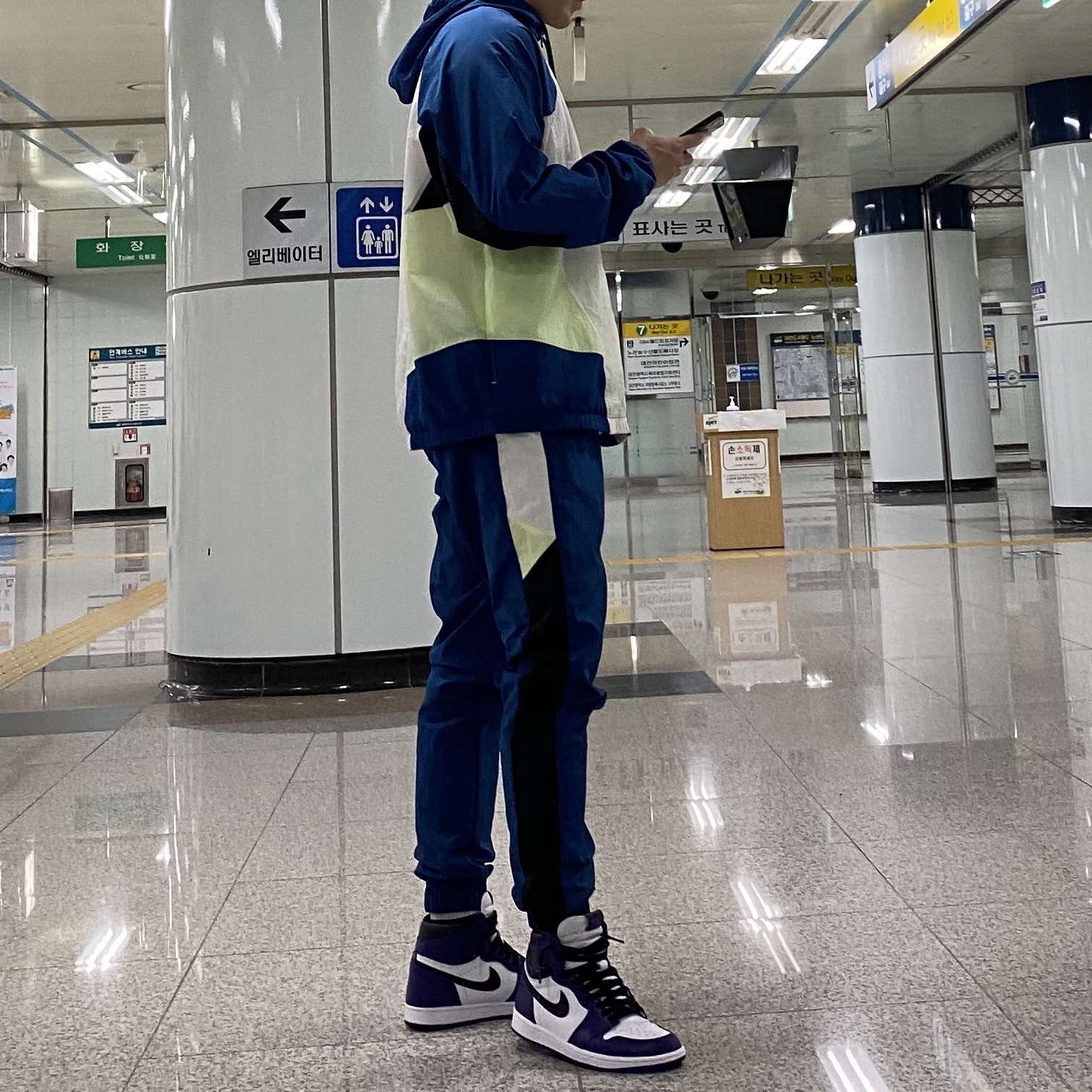 Jordan 1 Retro High OG Court Purple 2020 착용 스타일