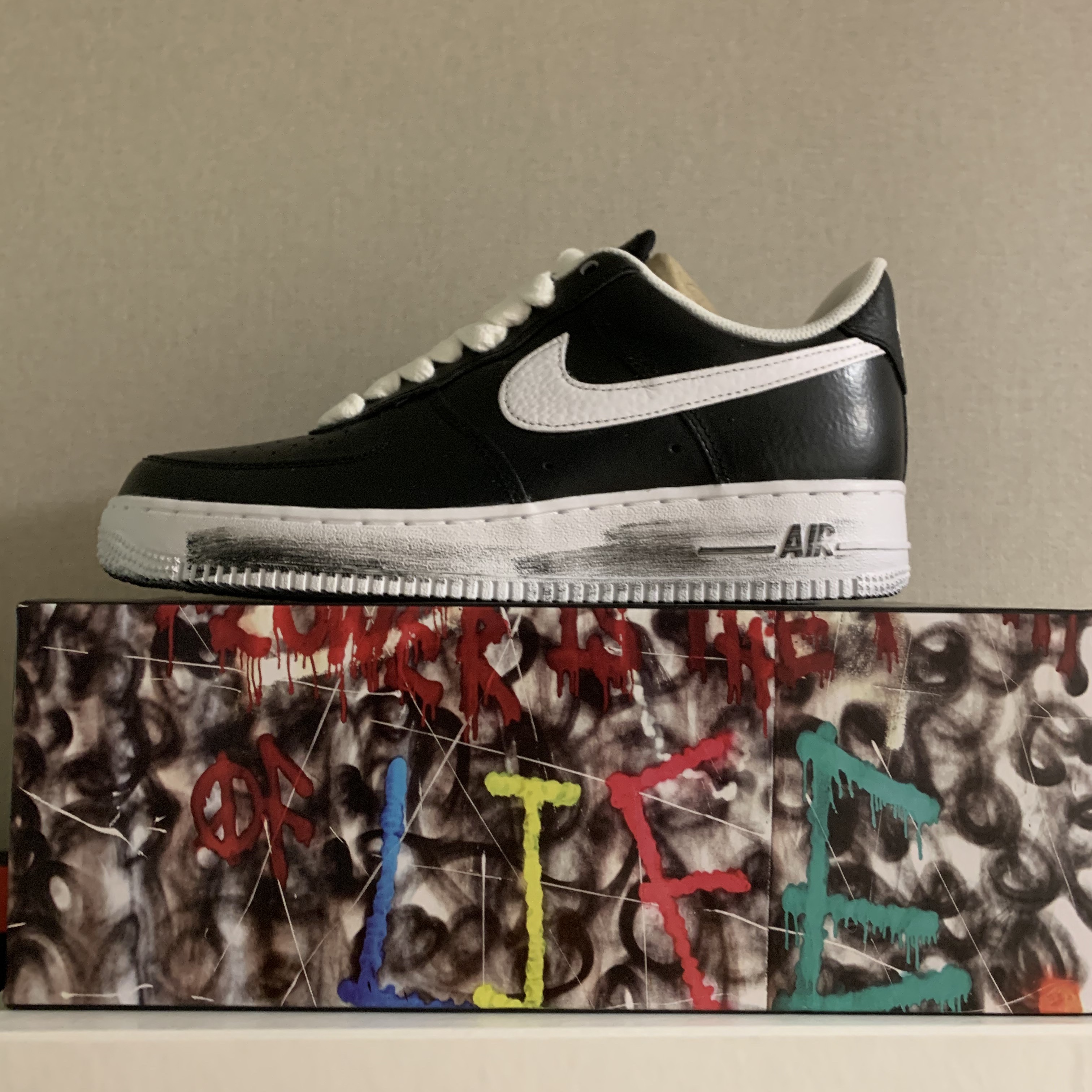 Nike x Peaceminusone Air Force 1 Low Para-Noise 착용 스타일 - 2