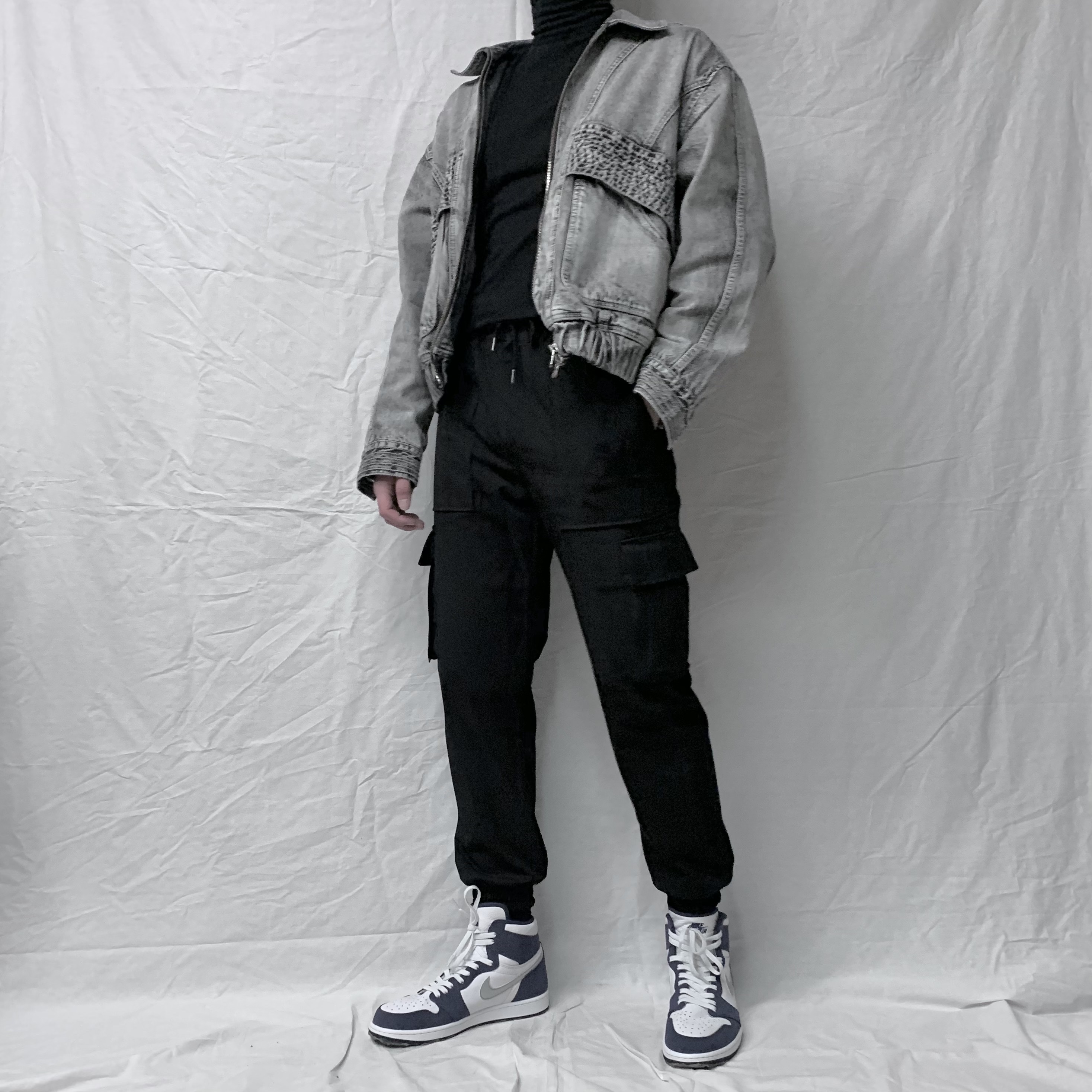 Jordan 1 Retro High OG CO.JP Midnight Navy 착용 스타일