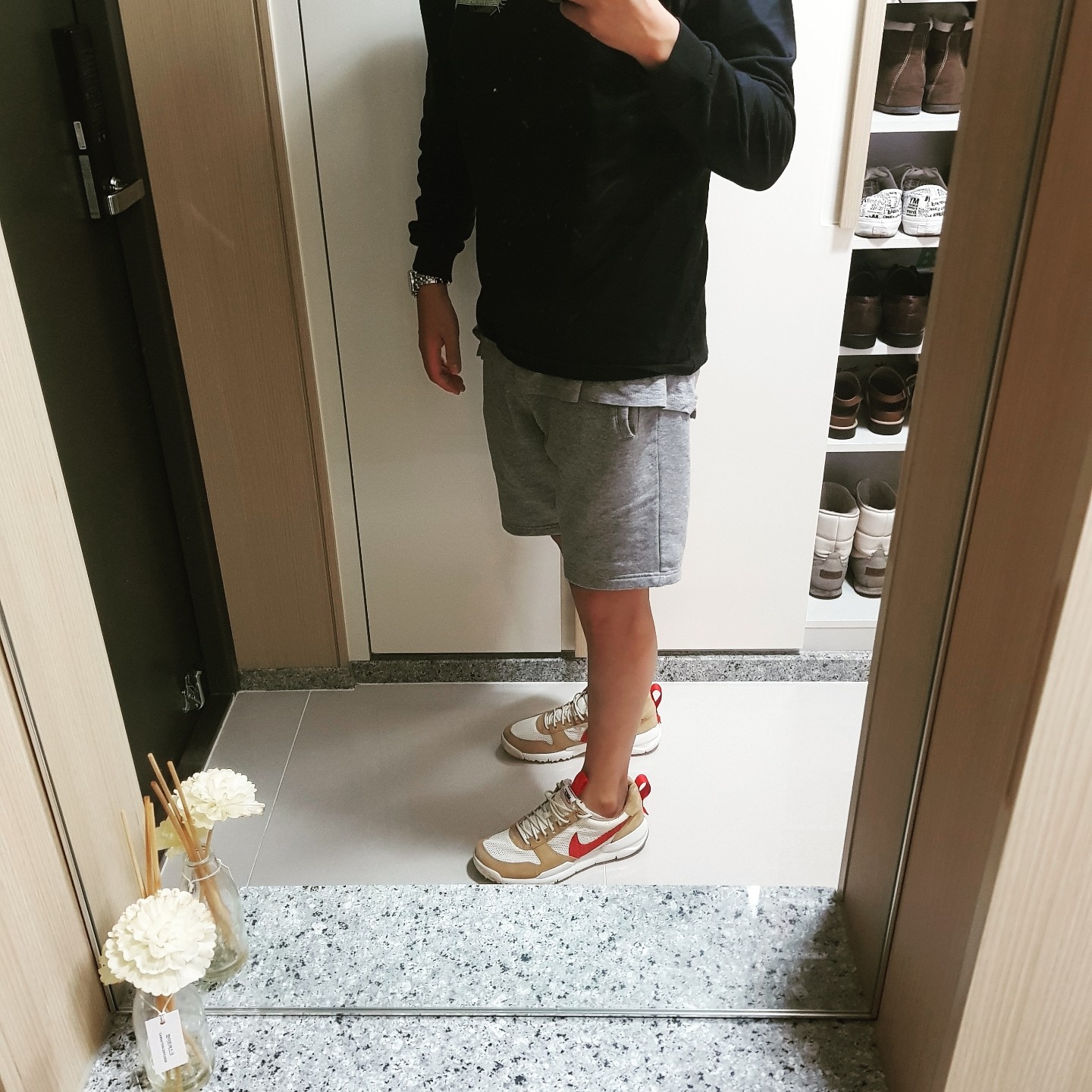 Nike x Tom Sachs Mars Yard Shoe 2.0 Space Camp 착용 스타일