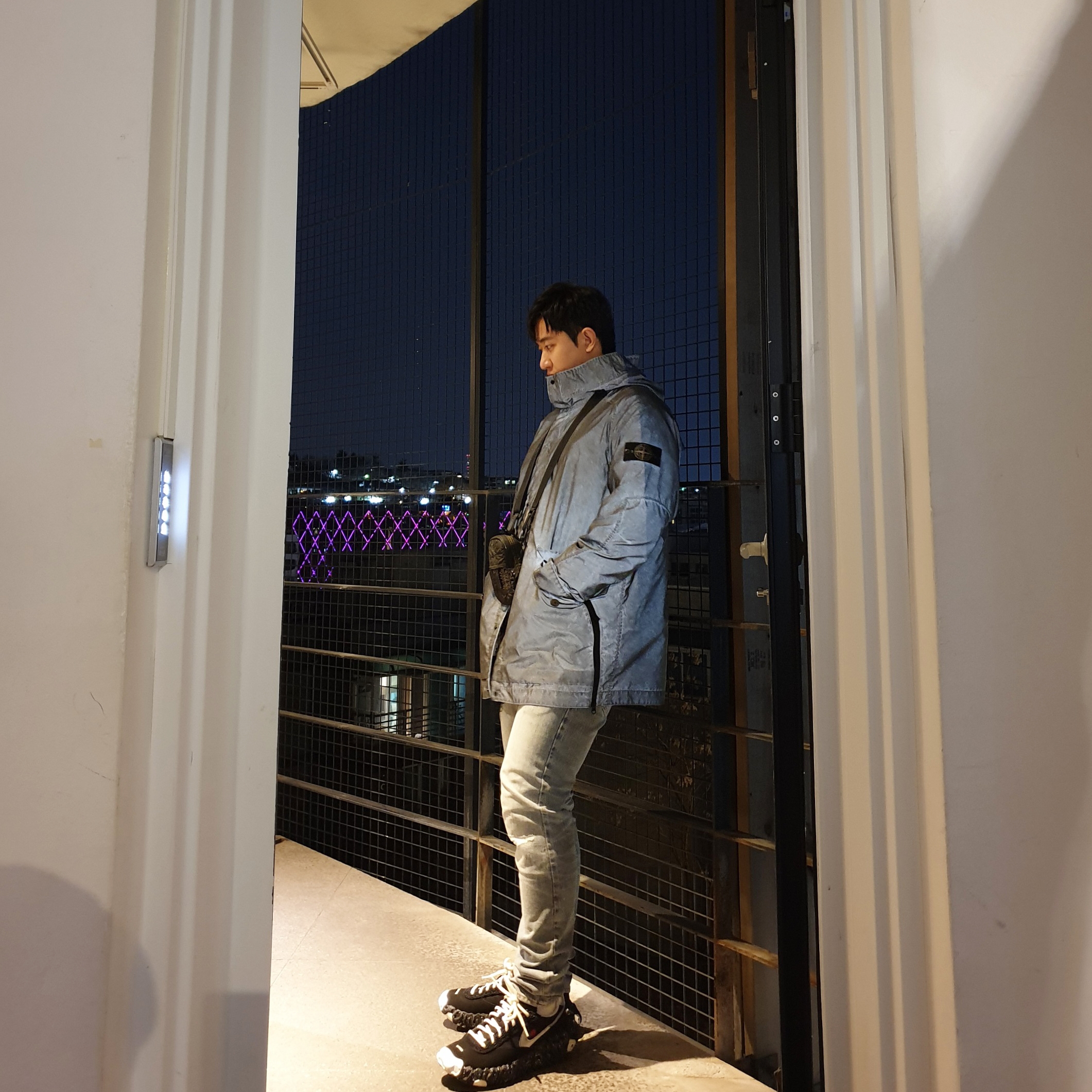 Essentials Denim Jeans Light Indigo - 20FW, Nike x Undercover Overbreak SP Black 착용 스타일
