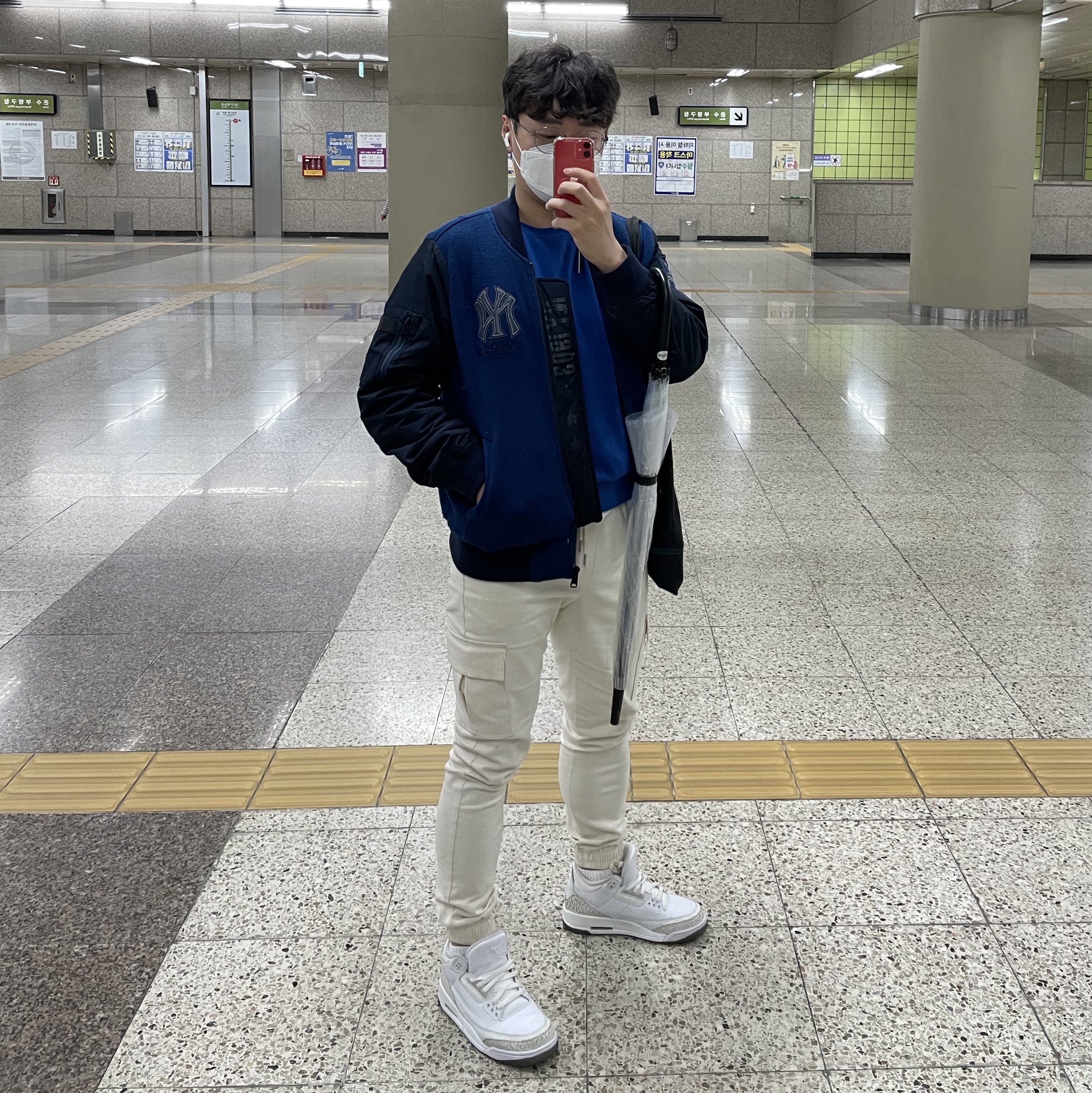 Jordan 3 Retro Pure White 2018 착용 스타일 - 2