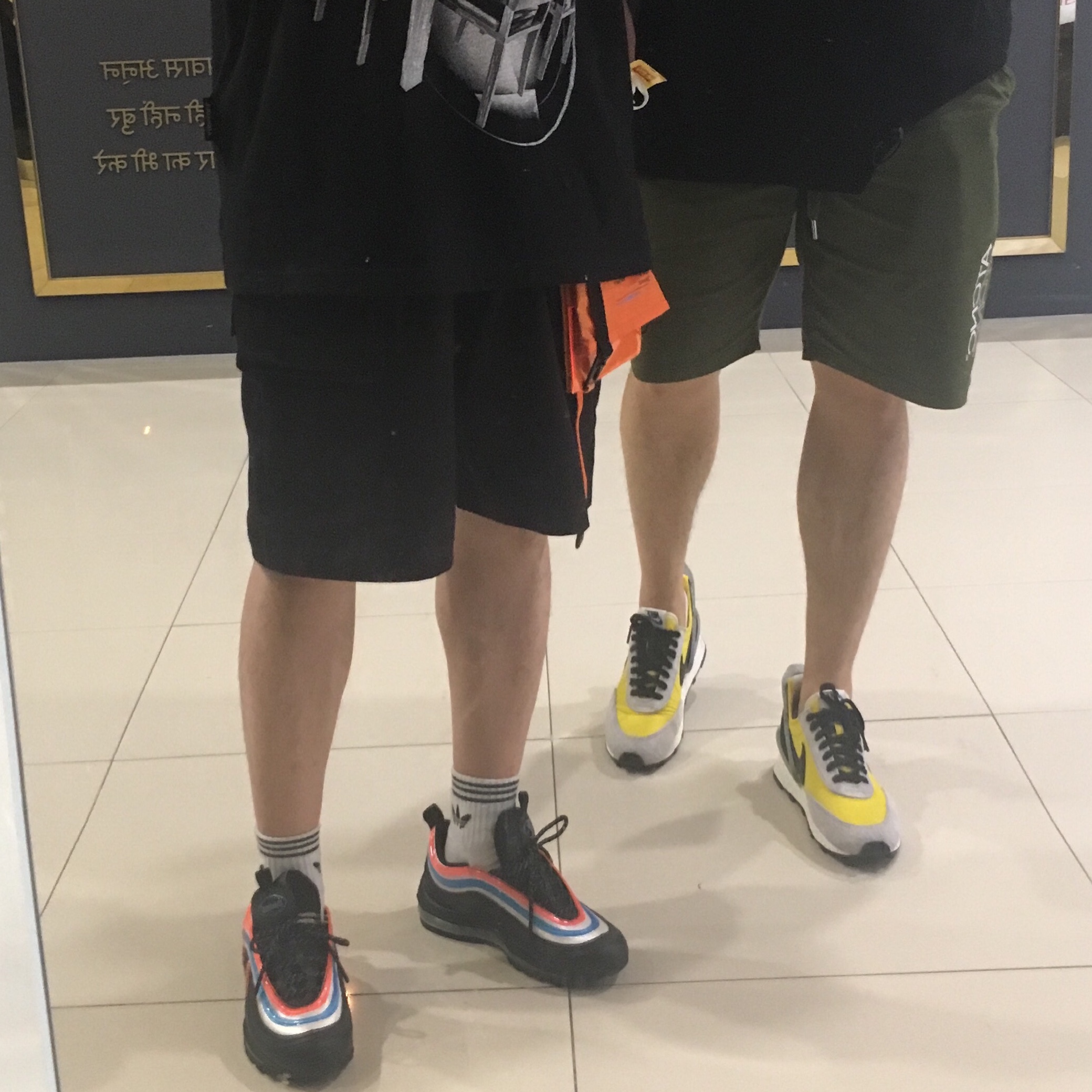 Nike Air Max 97 Neon Seoul, Nike x Undercover Daybreak Bright Citron 착용 스타일
