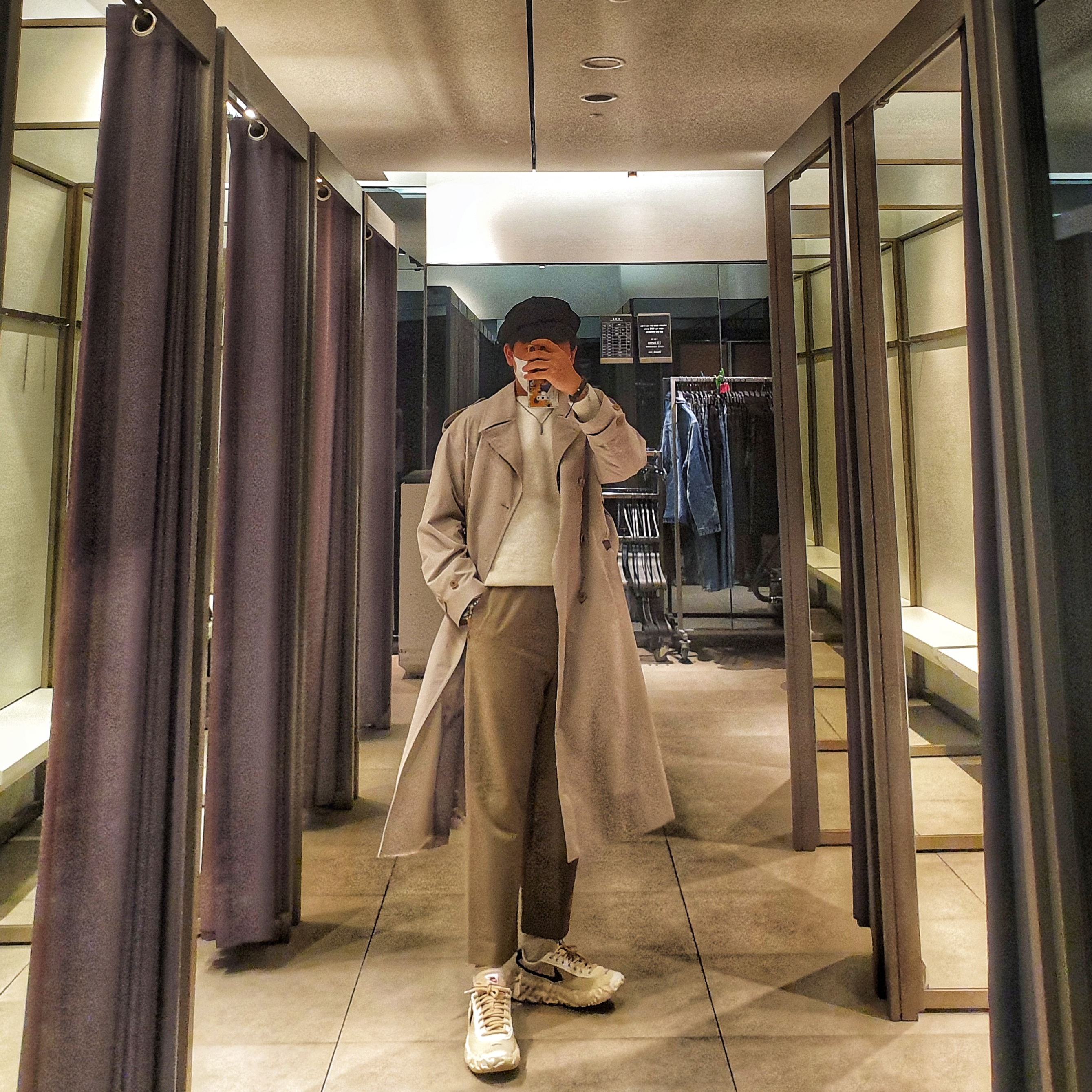 Nike x Undercover Overbreak SP Overcast 착용 스타일 - 1