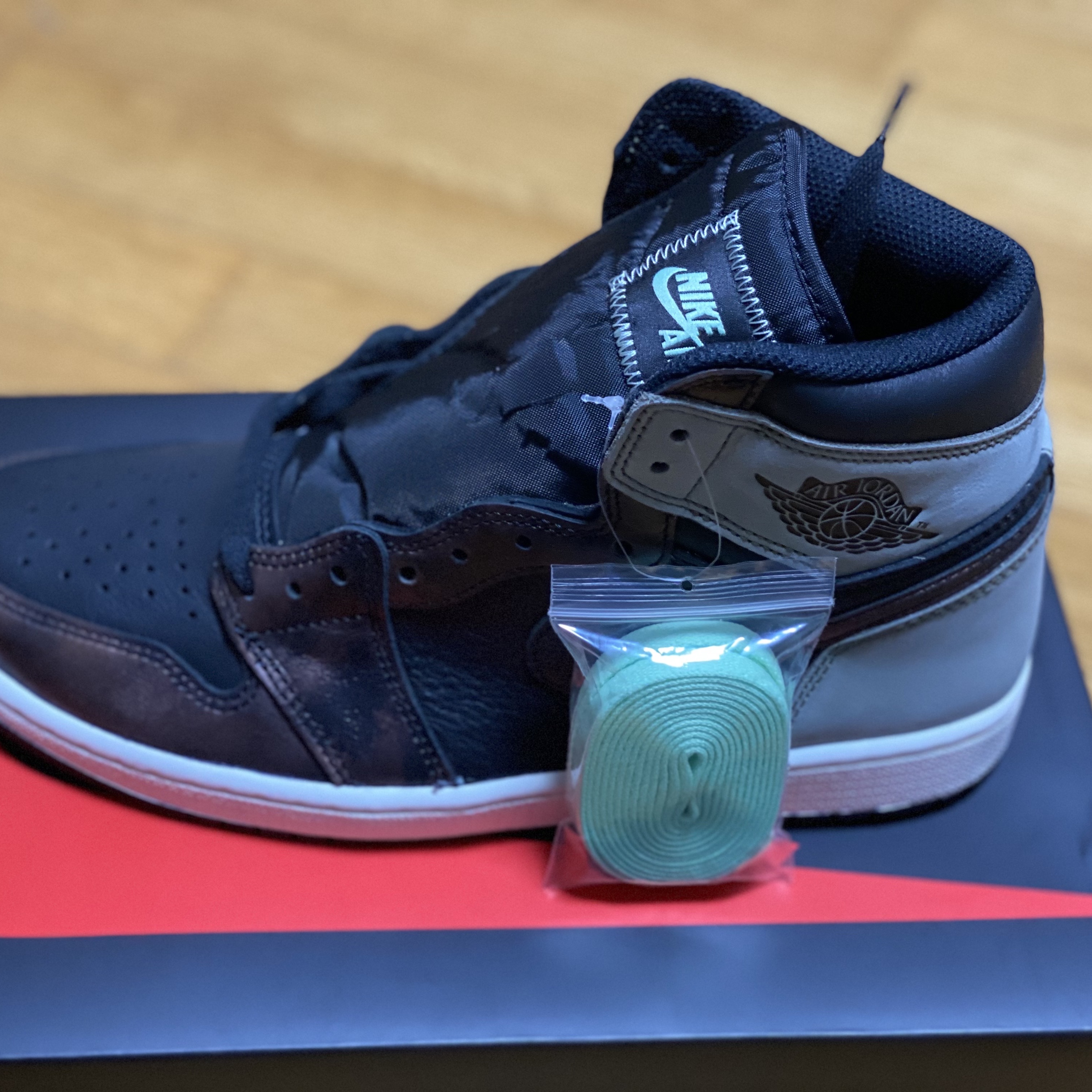 Jordan 1 Retro High OG Rust Shadow 착용 스타일 - 1